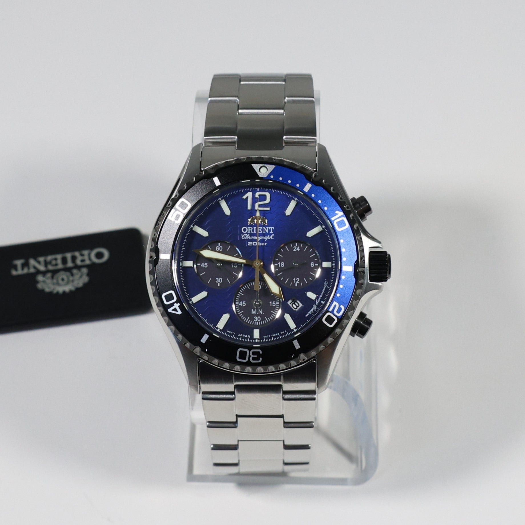 Orient Sports Limited Edition Solar Blue Dial Men's Watch RA-TX0208L10B