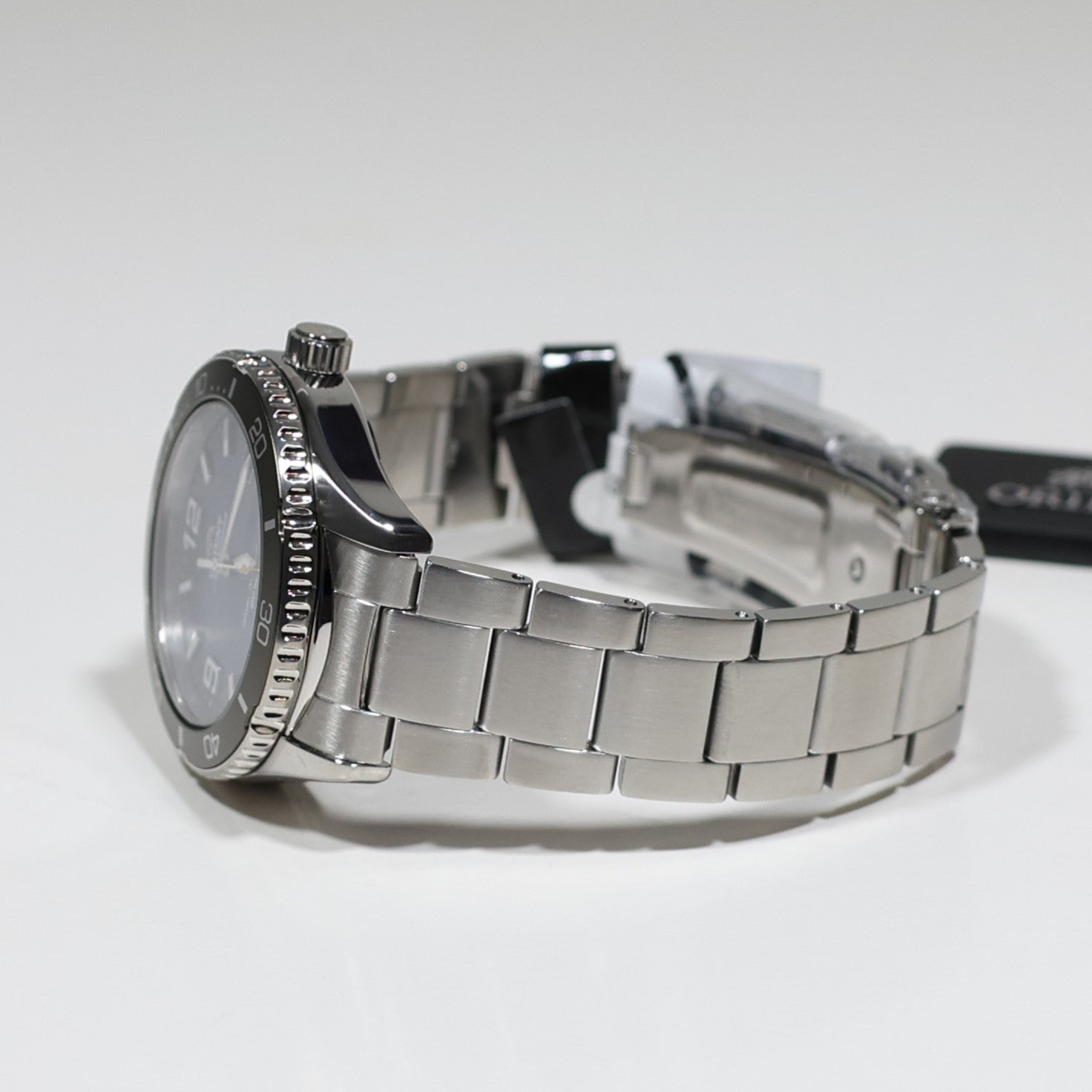 Orient Solar Quartz Blue Dial Stainless Steel Men's Watch RA-WJ0002L10B