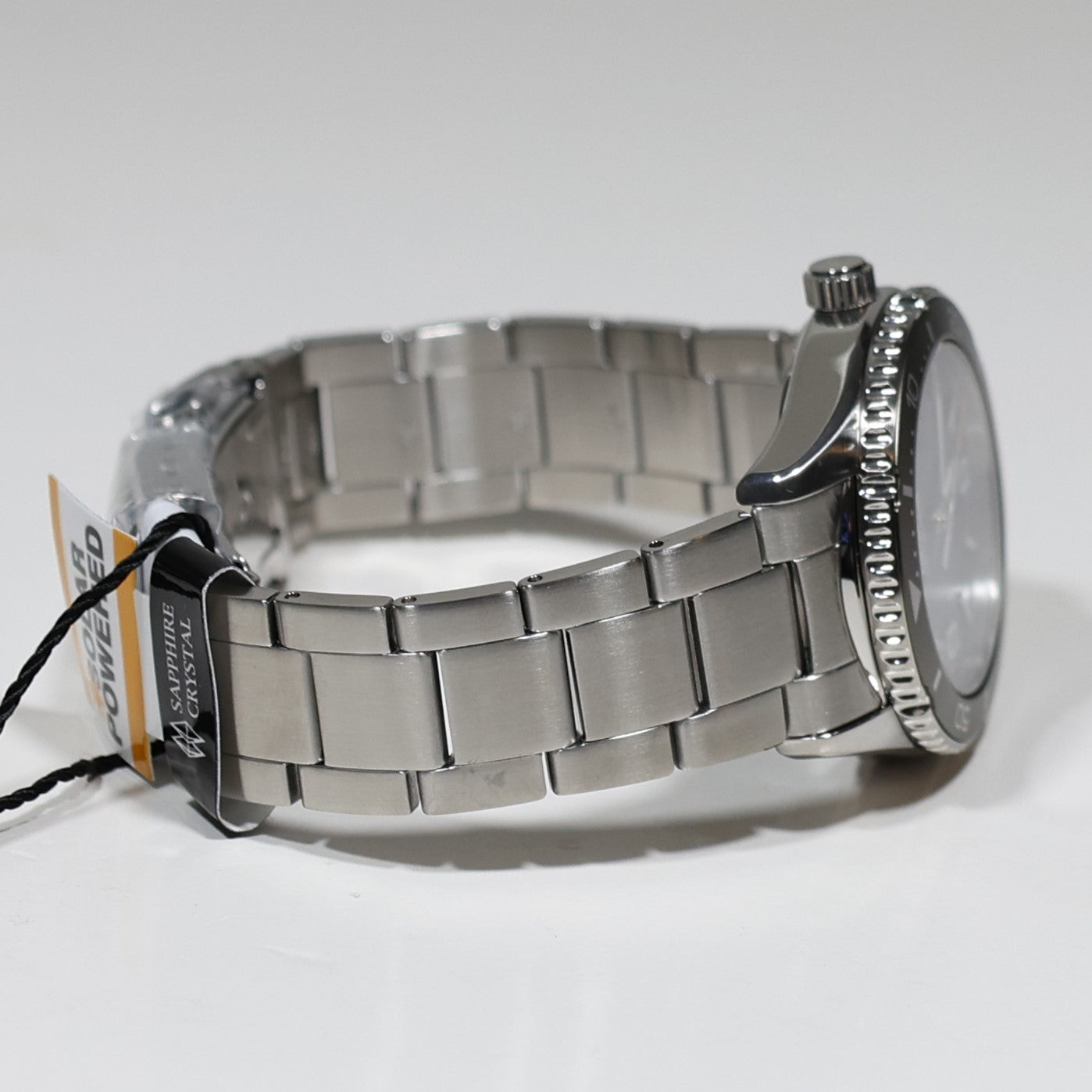 Orient Solar Quartz Blue Dial Stainless Steel Men's Watch RA-WJ0002L10B