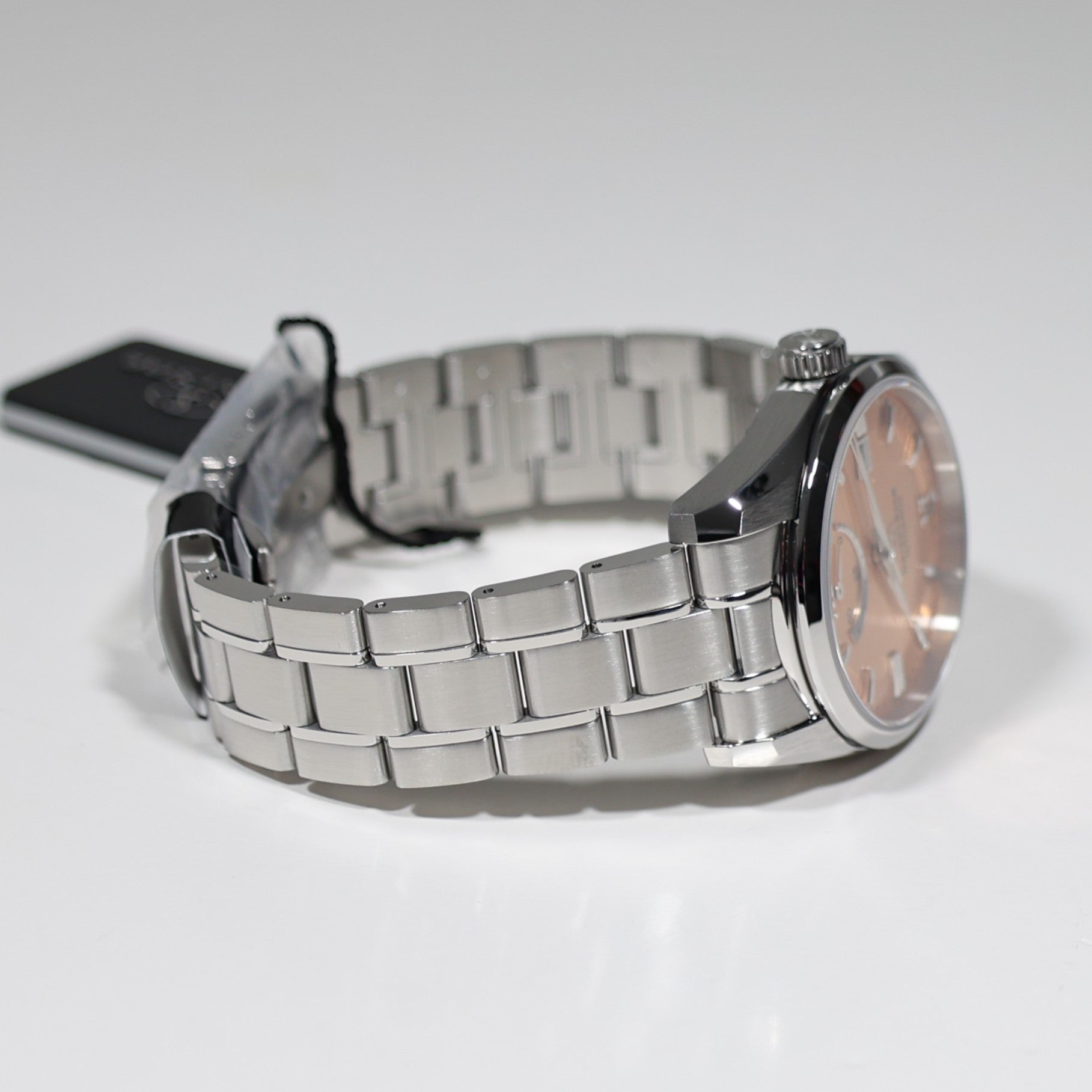 Orient Star Automatic Salmon Dial Stainless Steel Men's Watch RE-AU0108G00B