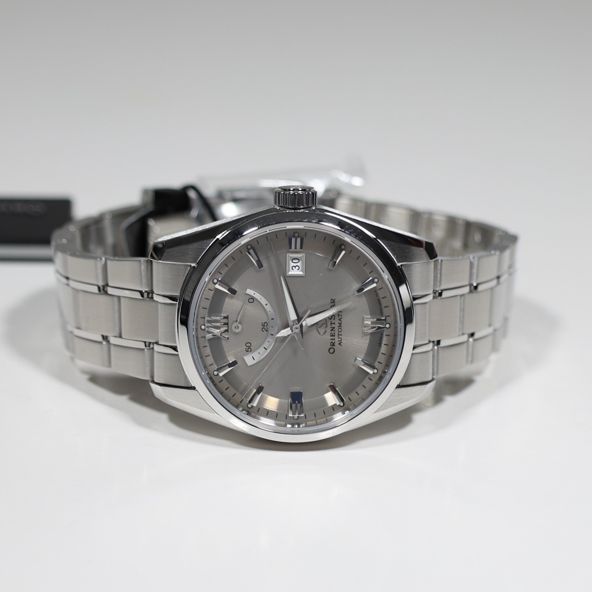 Orient Star Automatic Gray Dial Stainless Steel Men's Watch RE-AU0110N00B