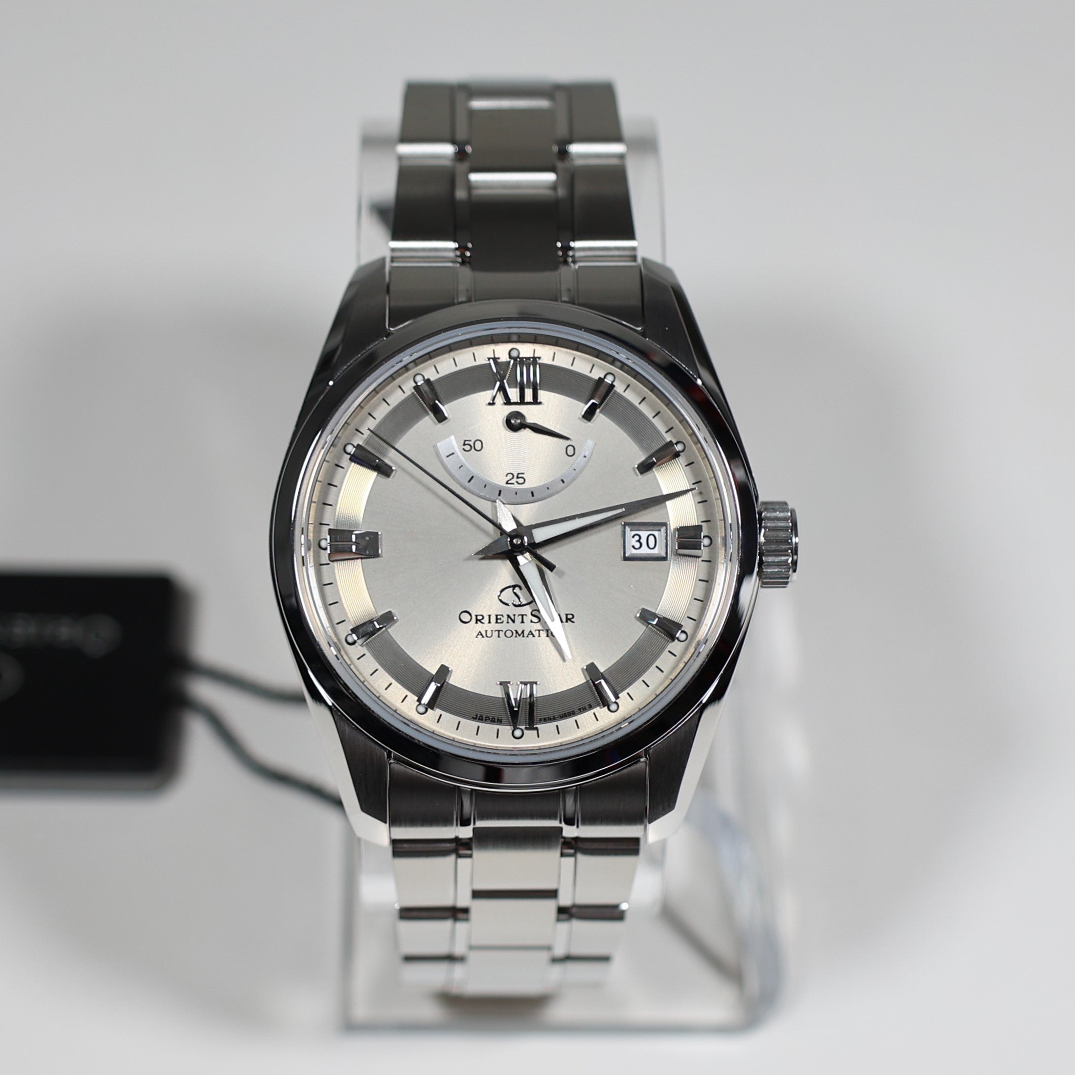 Orient Star Automatic Gray Dial Stainless Steel Men's Watch RE-AU0110N00B