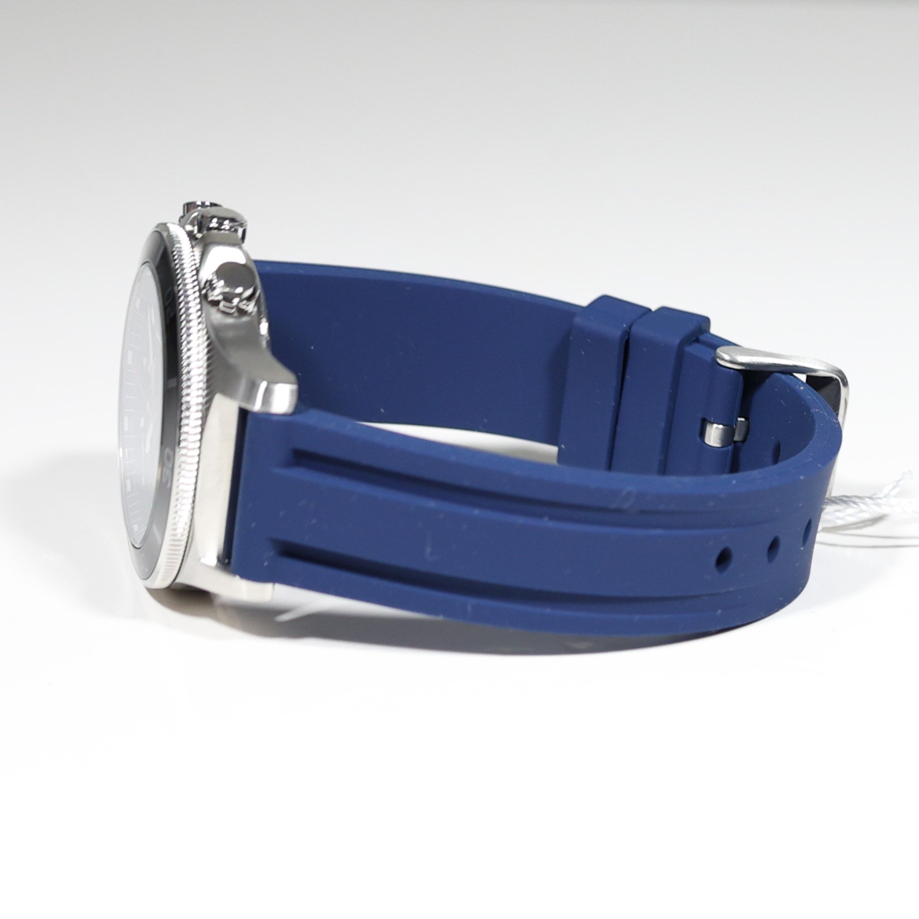 Swiss Military Blue Dial Men's Stainless Steel Chronograph Watch SM34067.08