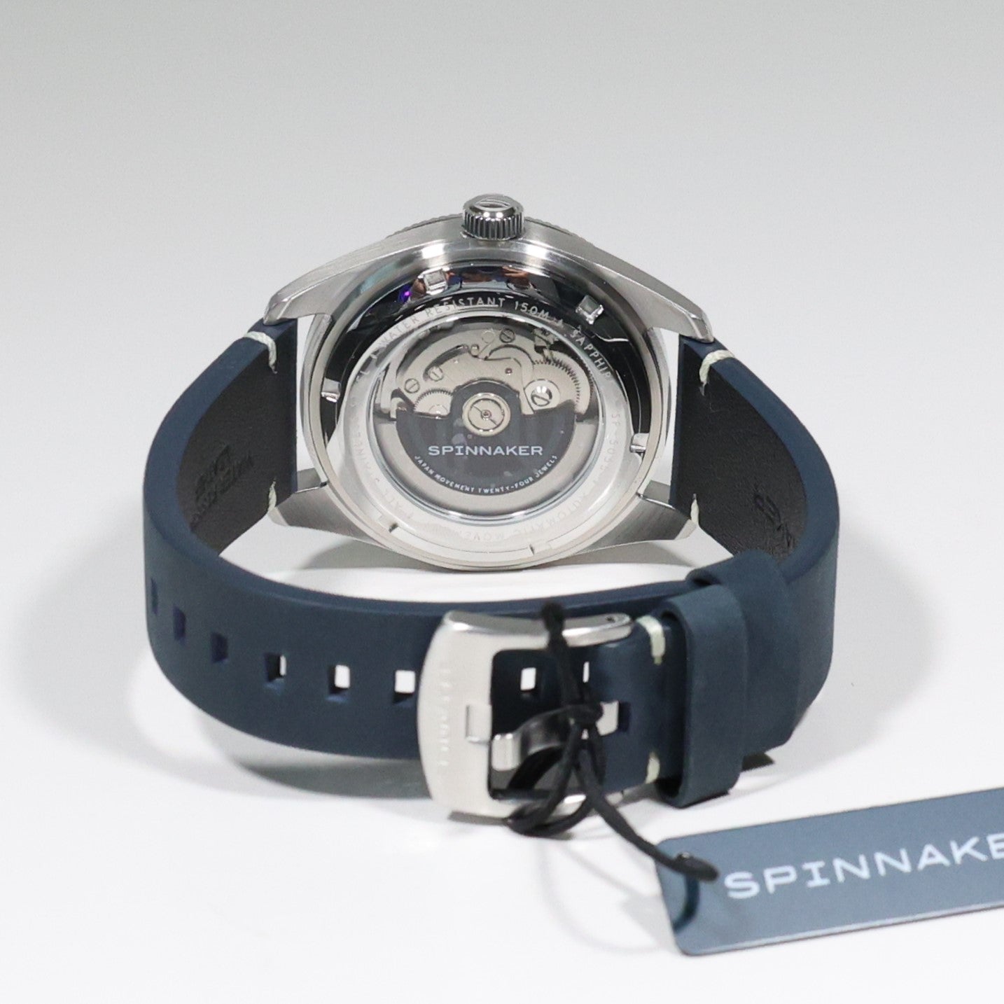 Spinnaker Fleuss Automatic Red Dial Stainless Steel Case Men's Watch SP-5055-07