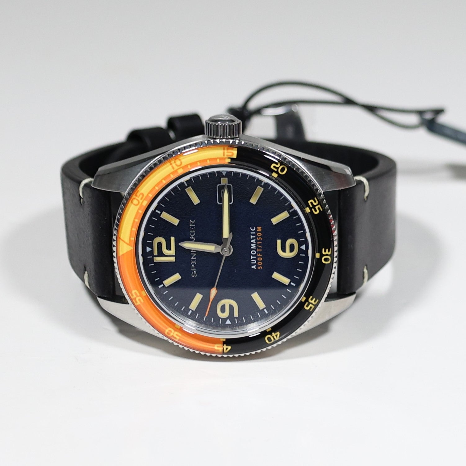 Spinnaker Fleuss Automatic Blue Dial Stainless Steel Case Men's Watch SP-5055-0D