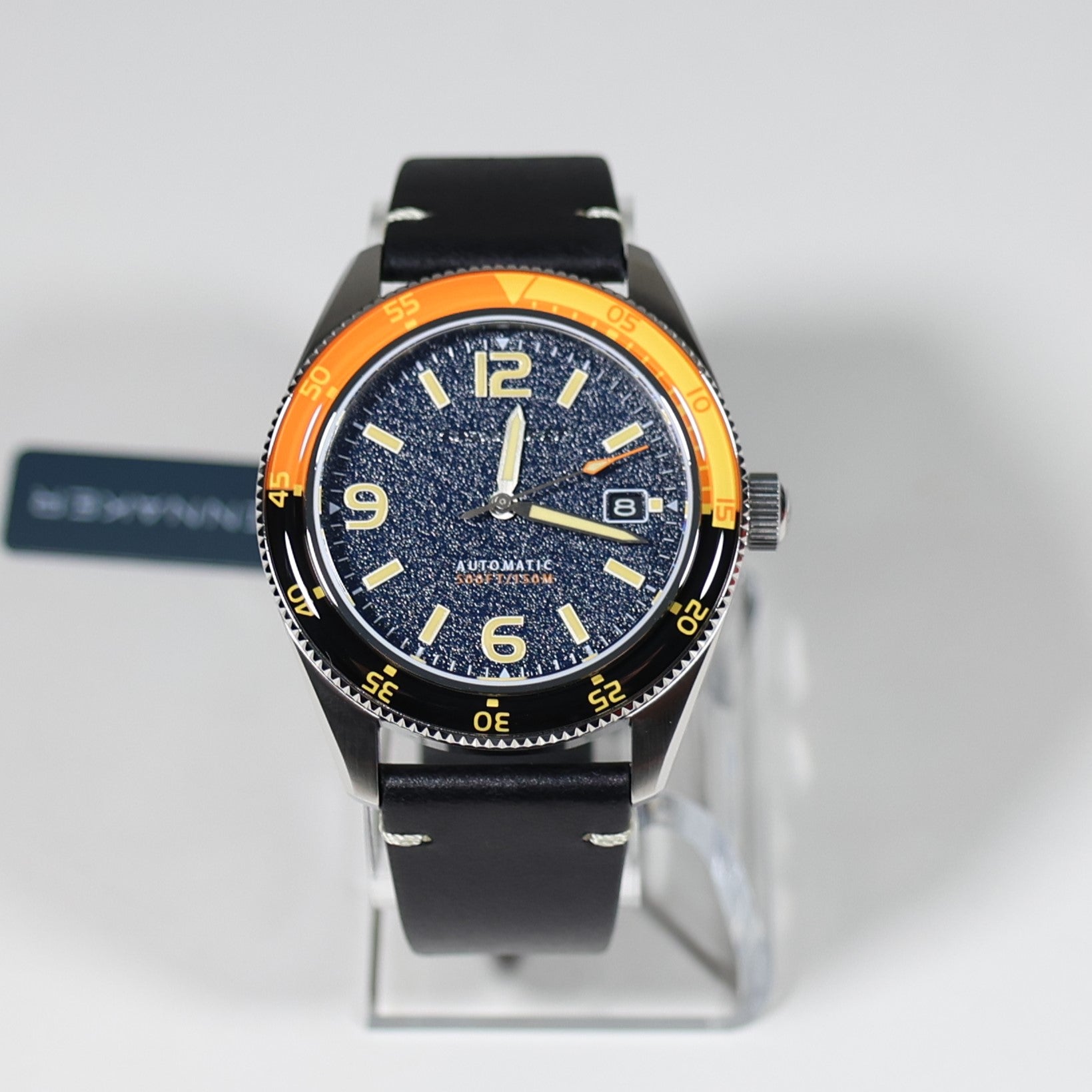 Spinnaker Fleuss Automatic Blue Dial Stainless Steel Case Men's Watch SP-5055-0D