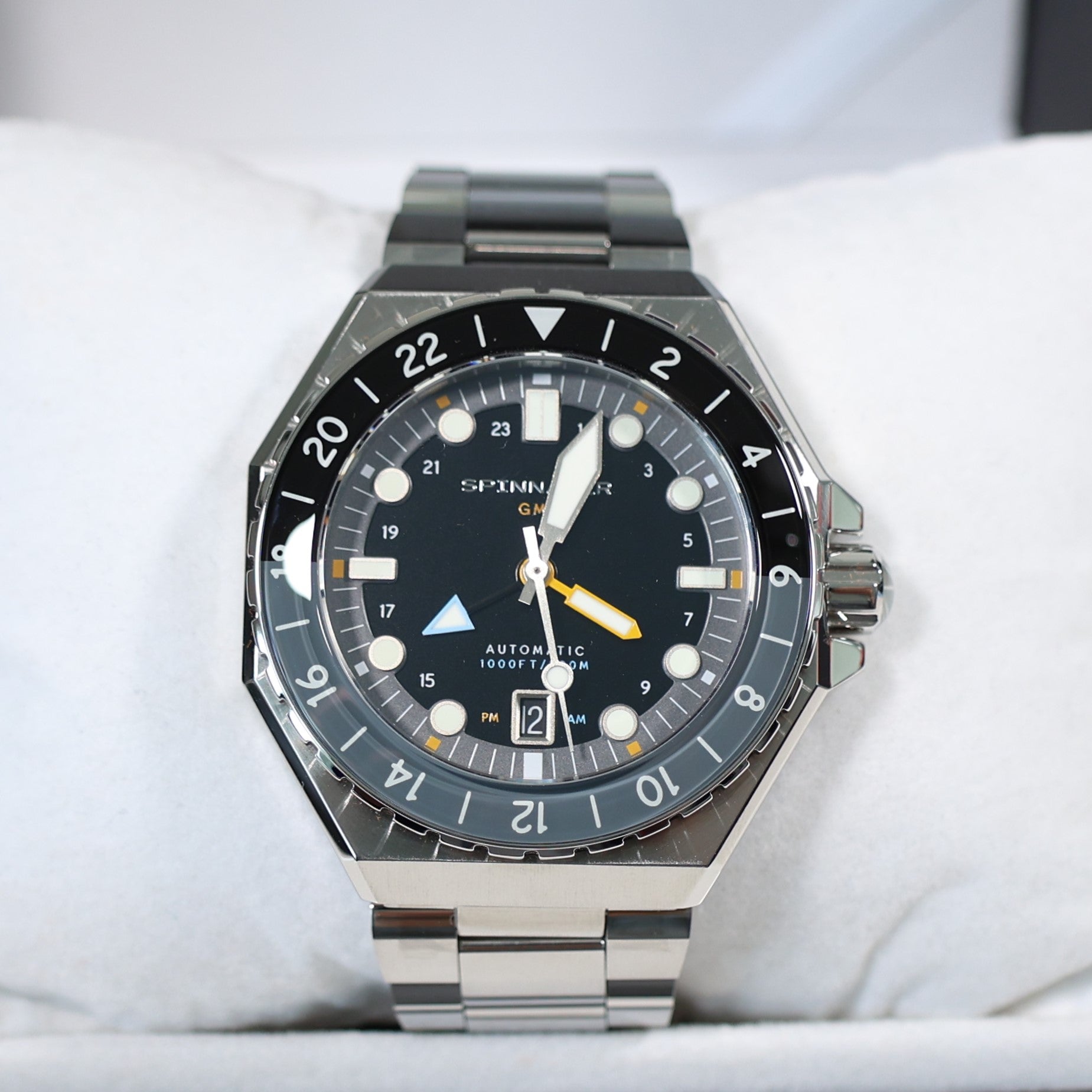 Spinnaker Dumas Automatic Men's Stainless Steel Blue Dial Watch SP-5119-11