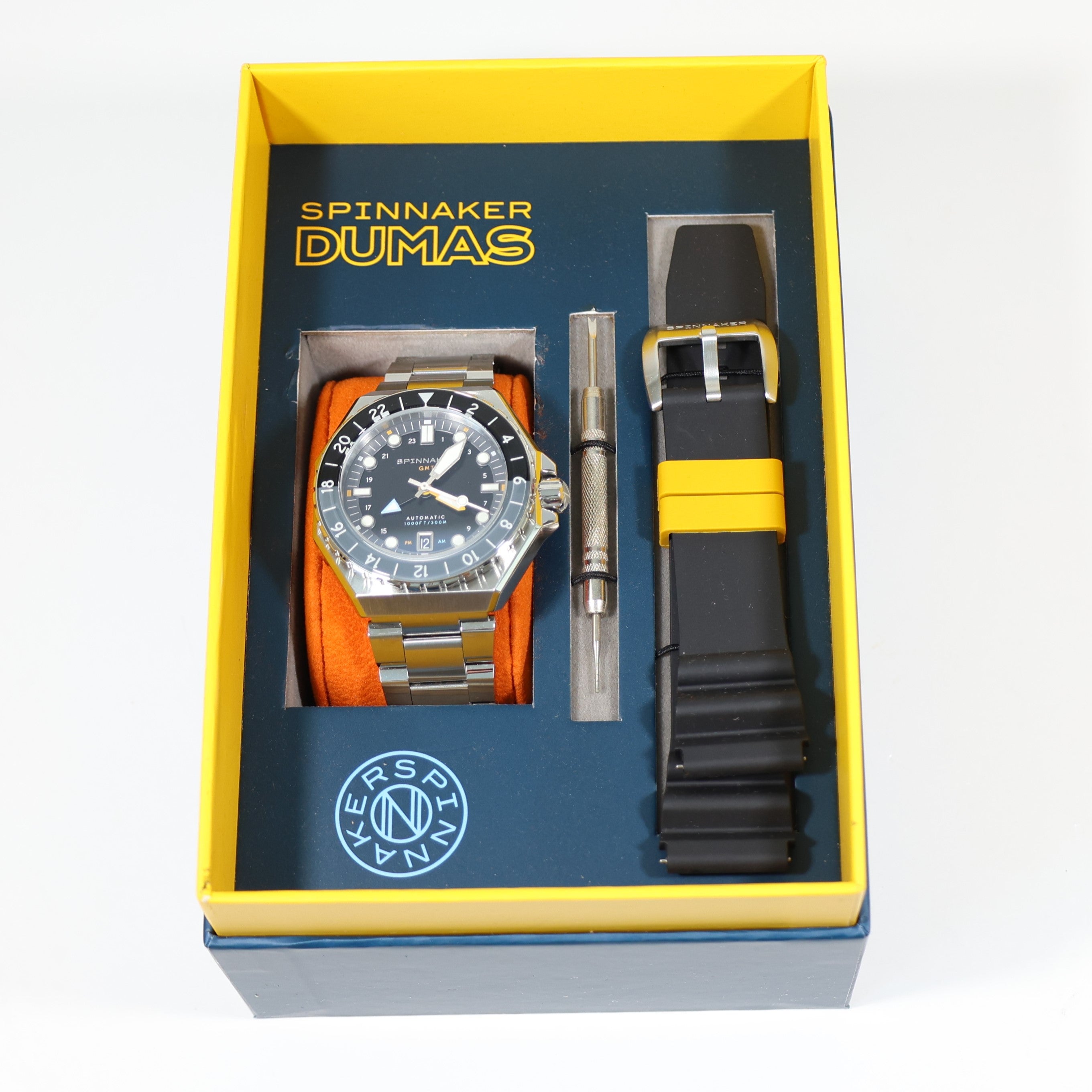 Spinnaker Dumas Automatic Men's Stainless Steel Blue Dial Watch SP-5119-11