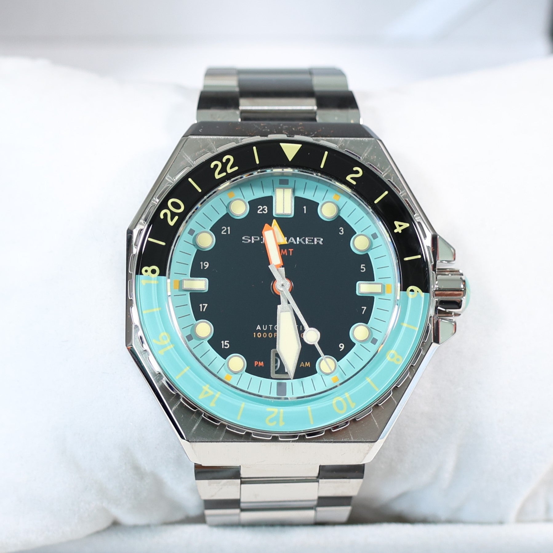 Spinnaker Dumas Automatic Men's Stainless Steel Black Dial Watch SP-5119-33