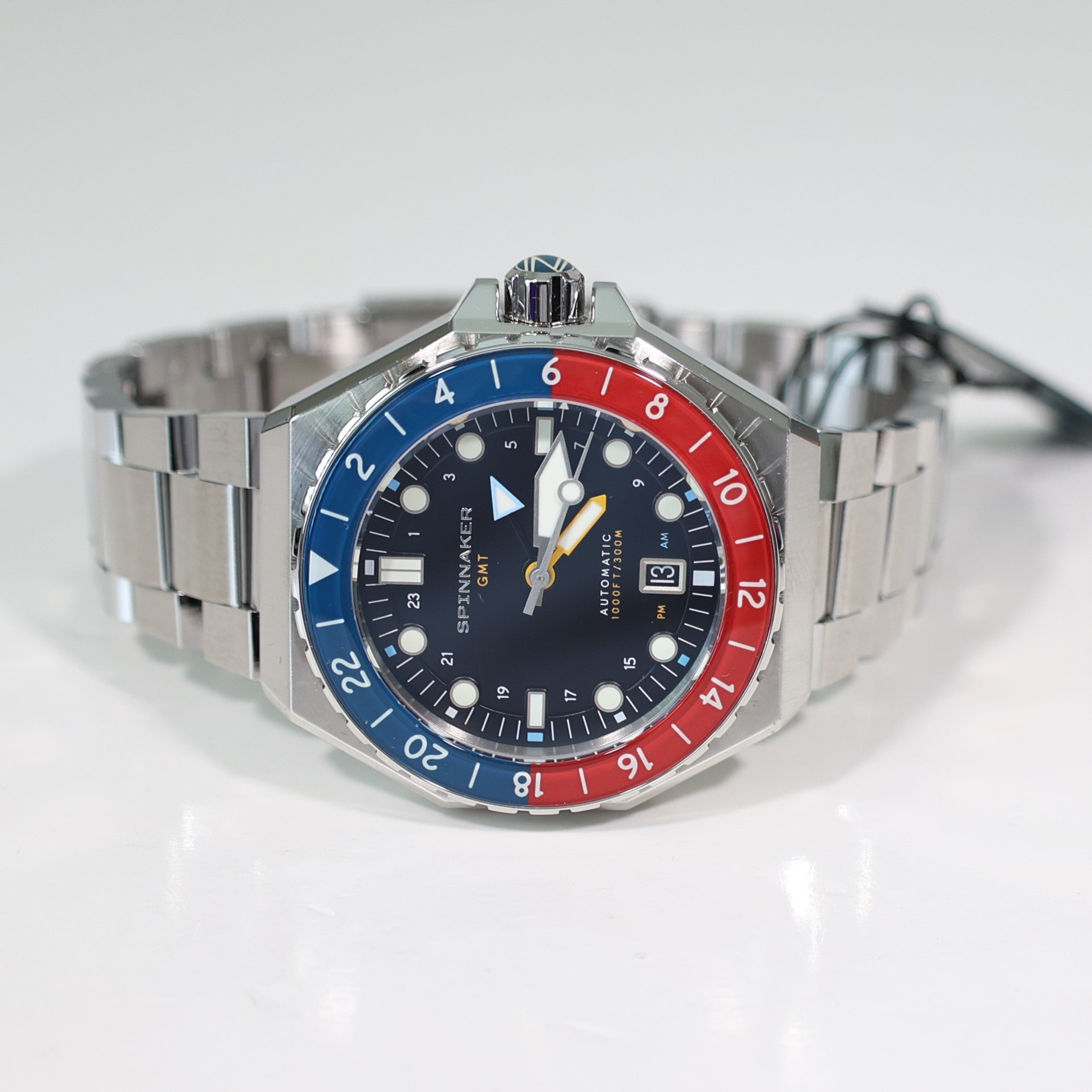Spinnaker Dumas Automatic Men's Stainless Steel Black Dial Watch SP-5119-44