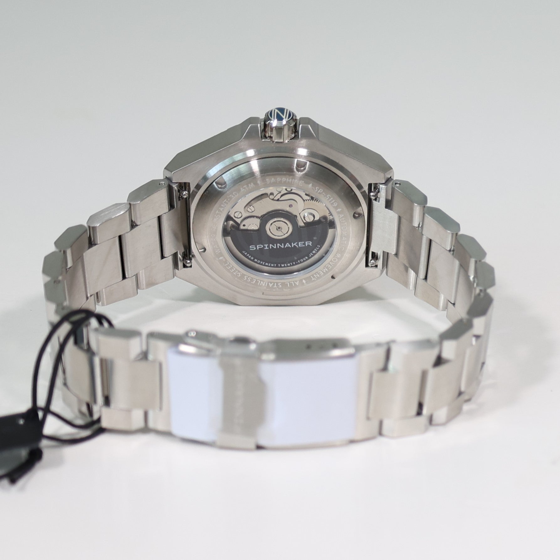 Spinnaker Dumas Automatic Men's Stainless Steel Black Dial Watch SP-5119-44