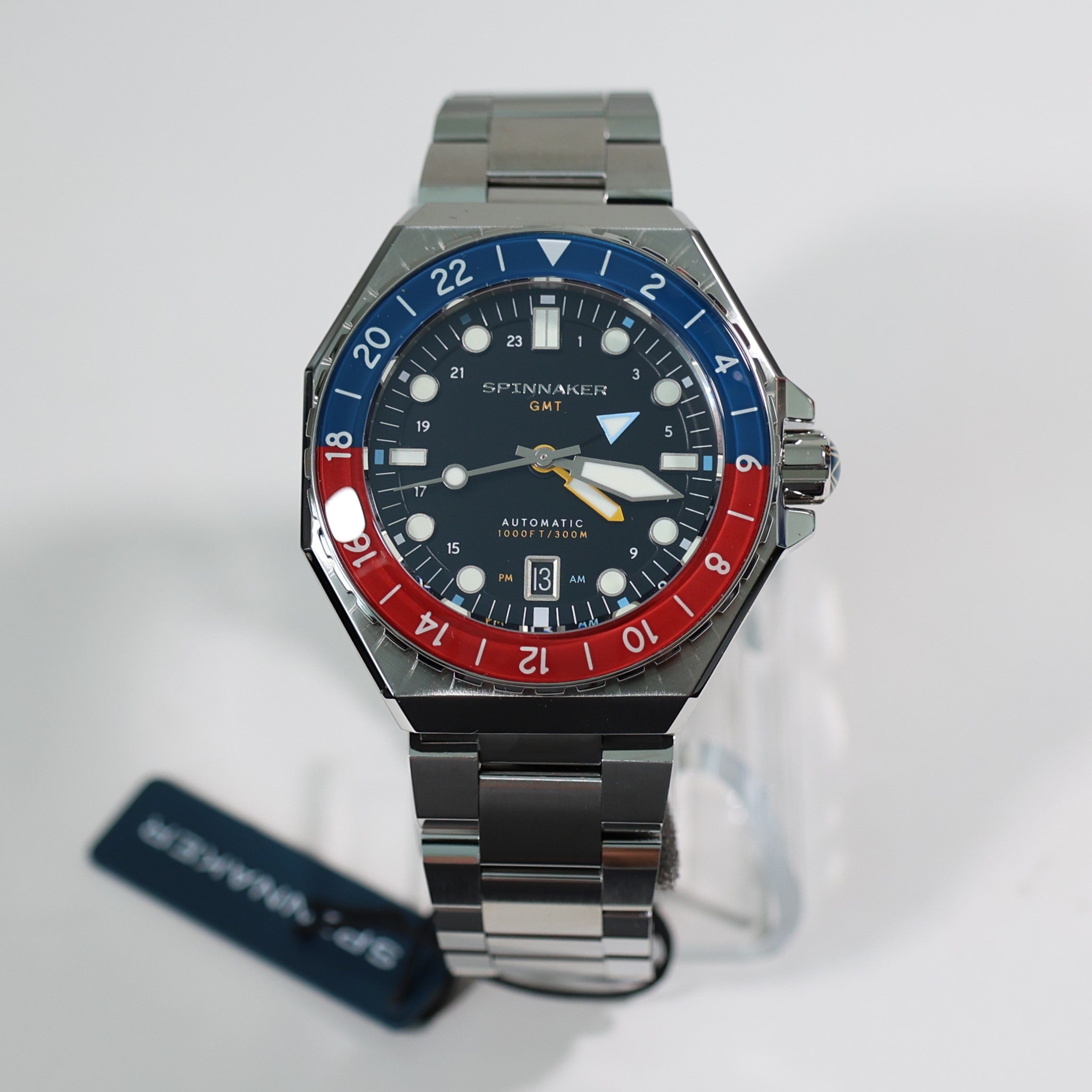 Spinnaker Dumas Automatic Men's Stainless Steel Black Dial Watch SP-5119-44