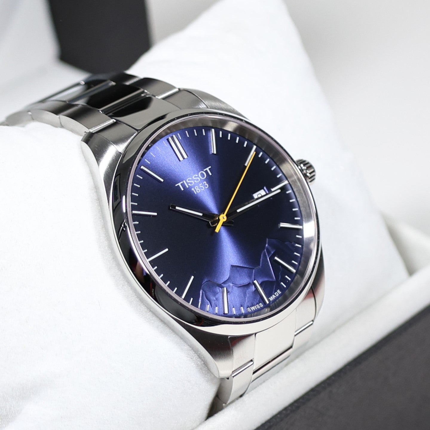 Tissot PR100 Jungfraubahn Quartz Men's Blue Dial Watch T150.410.11.041.02