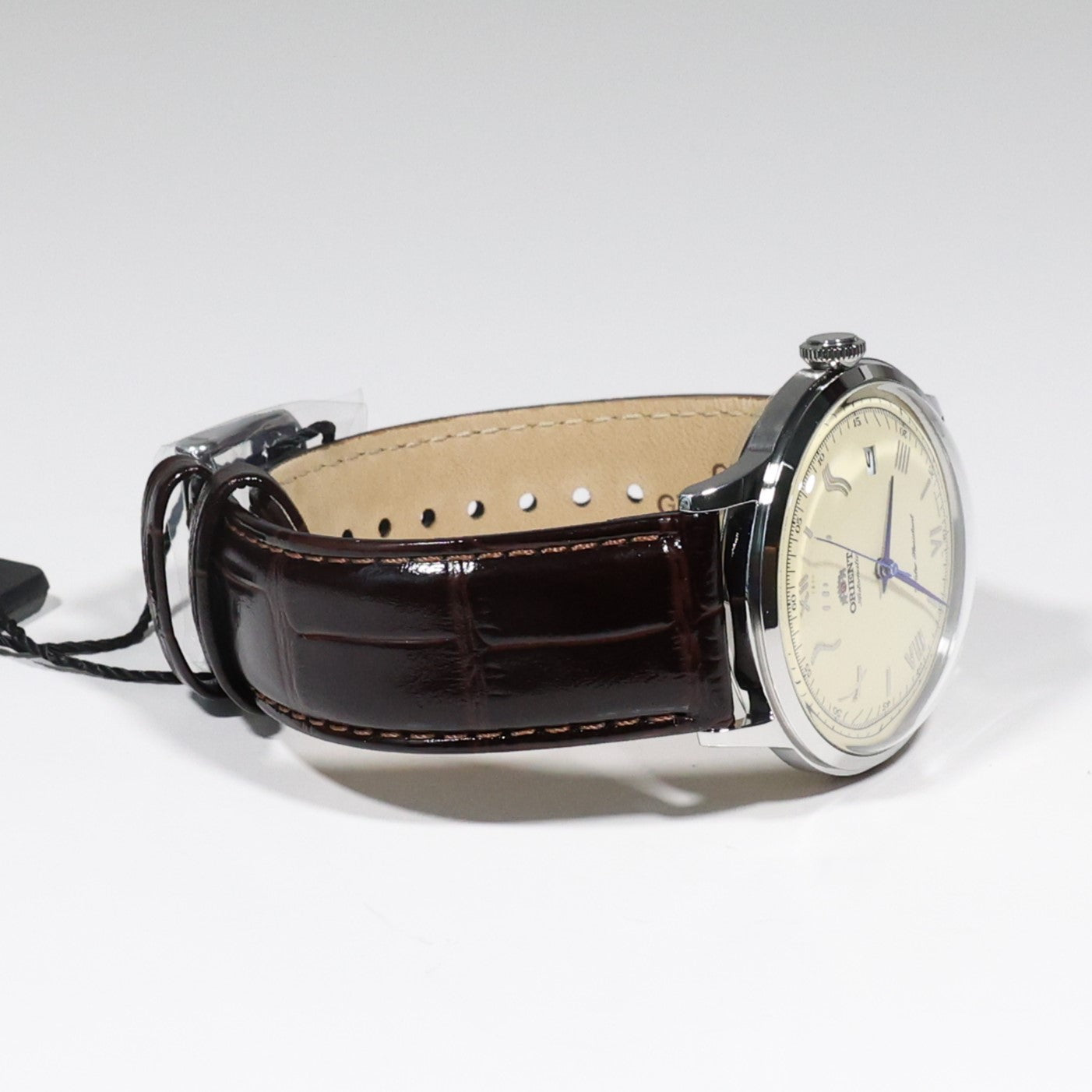Orient Bambino 2nd Generation Automatic Men's Leather Strap Watch TAC00009N0