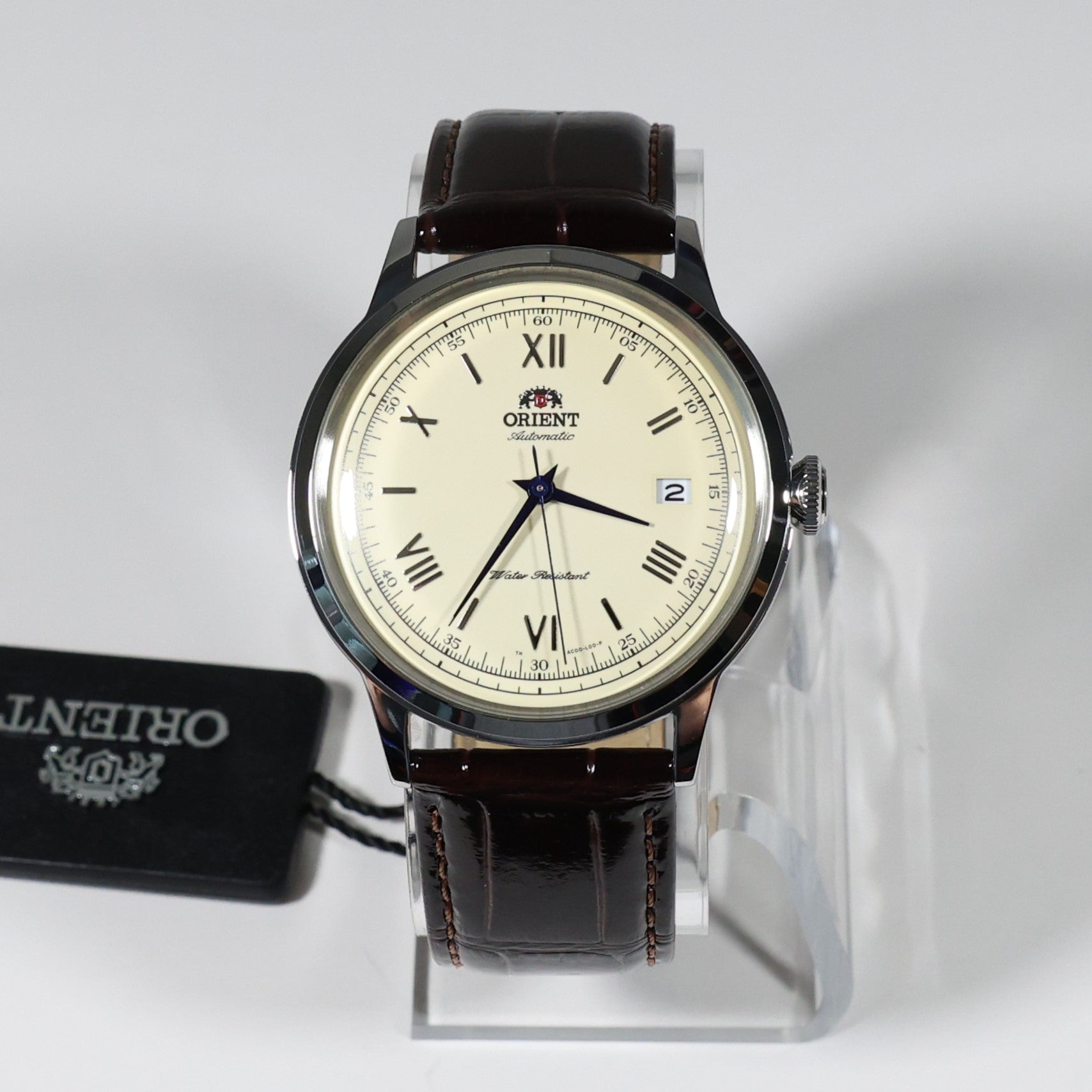 Orient Bambino 2nd Generation Automatic Men's Leather Strap Watch TAC00009N0