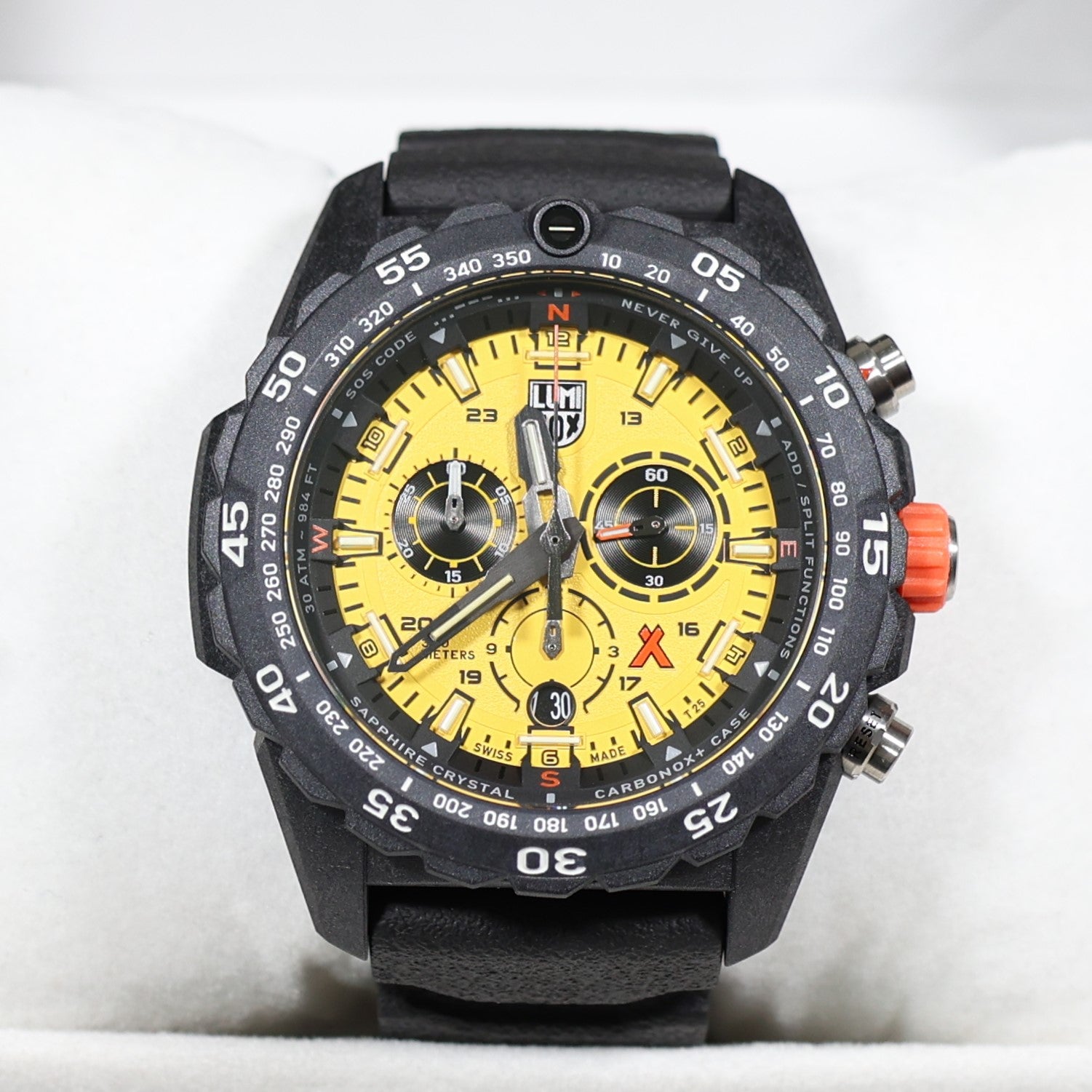 Luminox Bear Grylls Survival Yellow Dial Men's Chronograph Watch XB.3745