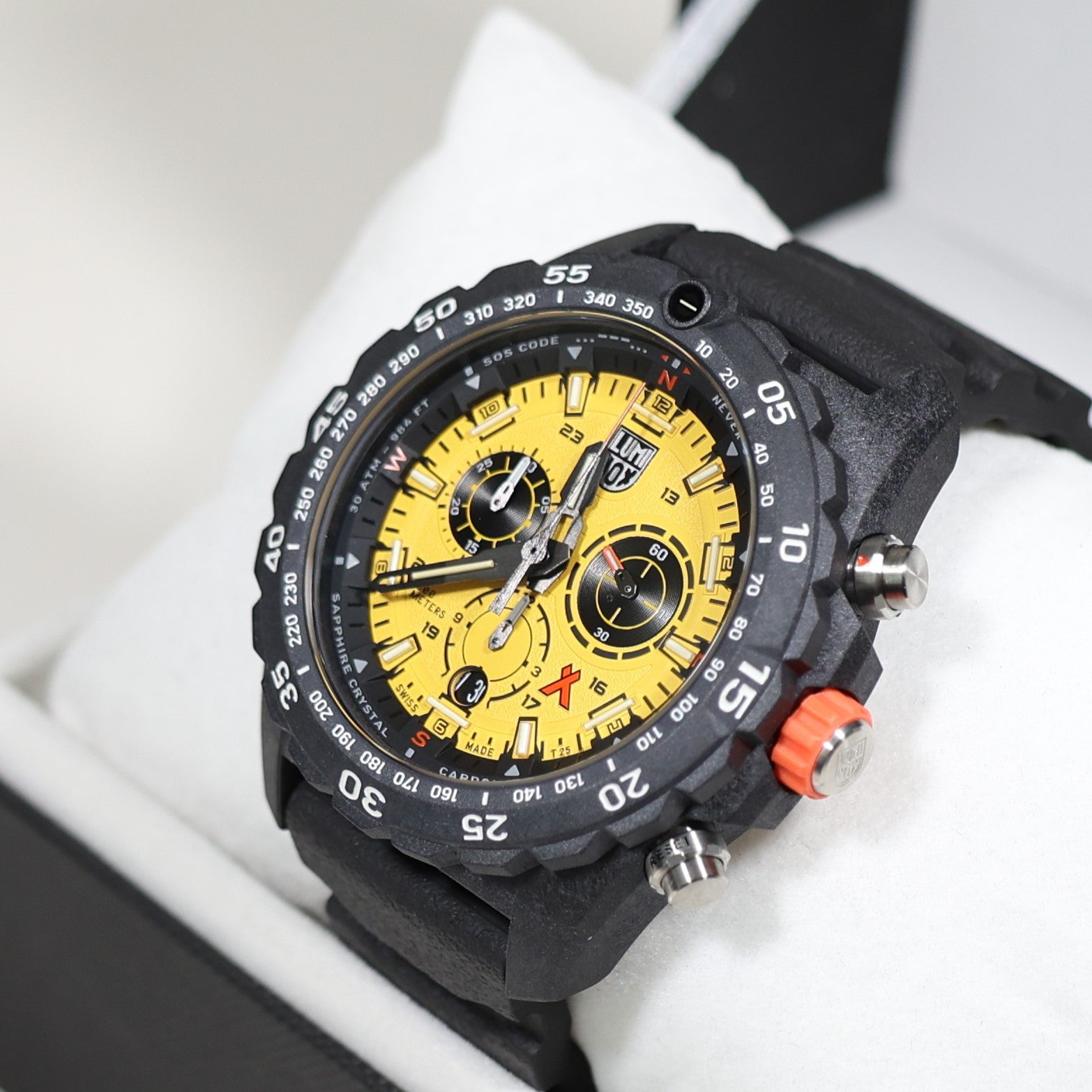 Luminox Bear Grylls Survival Yellow Dial Men's Chronograph Watch XB.3745