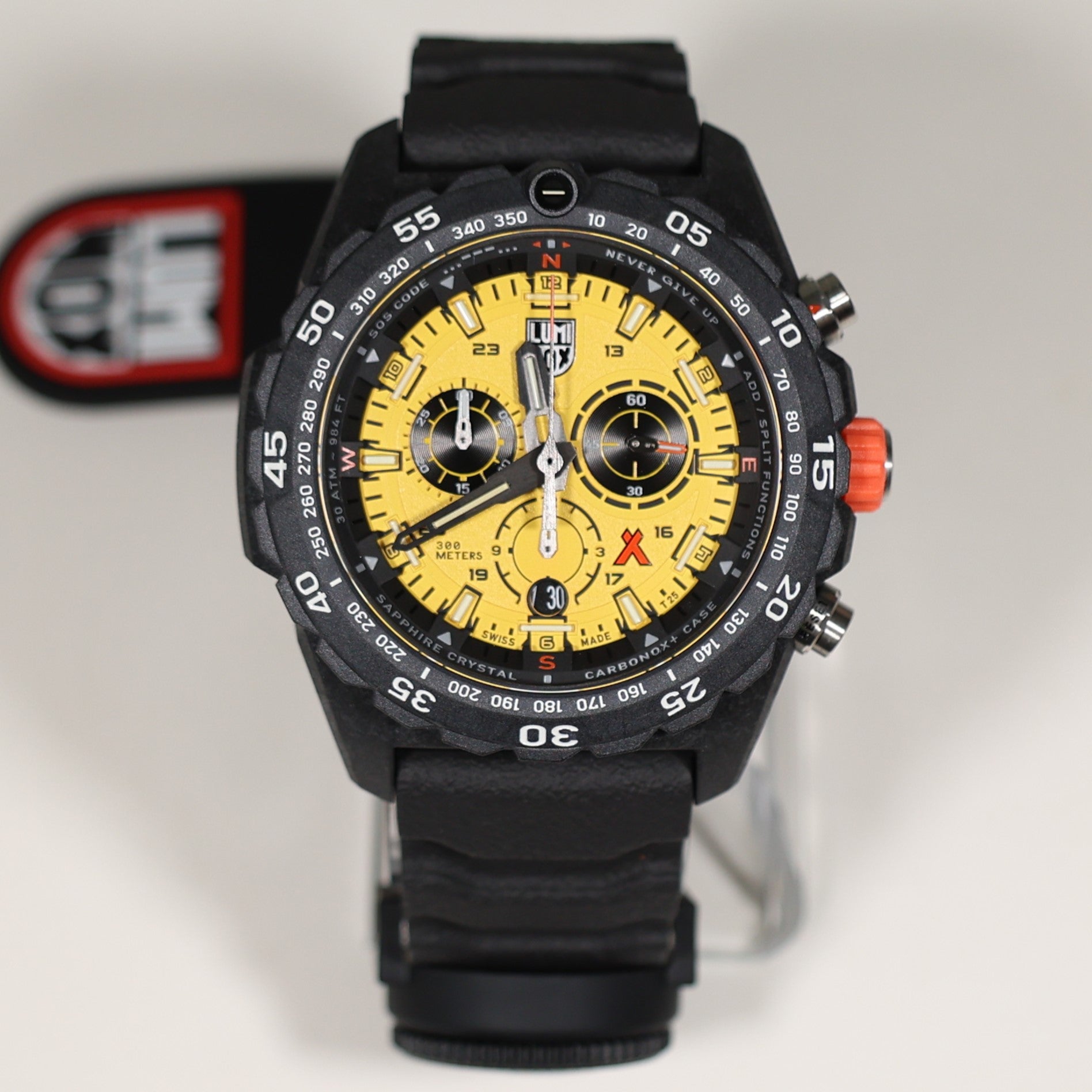 Luminox Bear Grylls Survival Yellow Dial Men's Chronograph Watch XB.3745