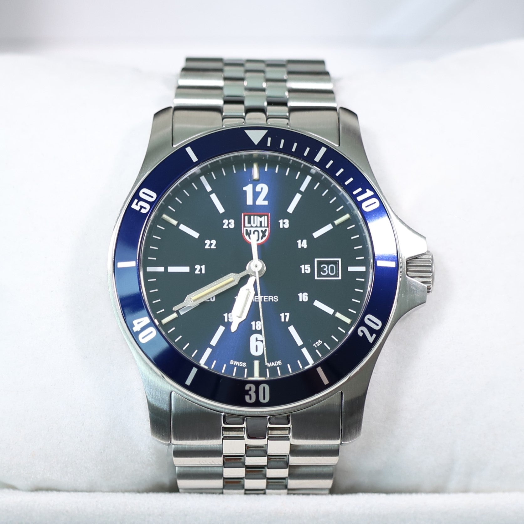 Luminox Sport Timer Blue Dial Men's Stainless Steel Watch XS.0913