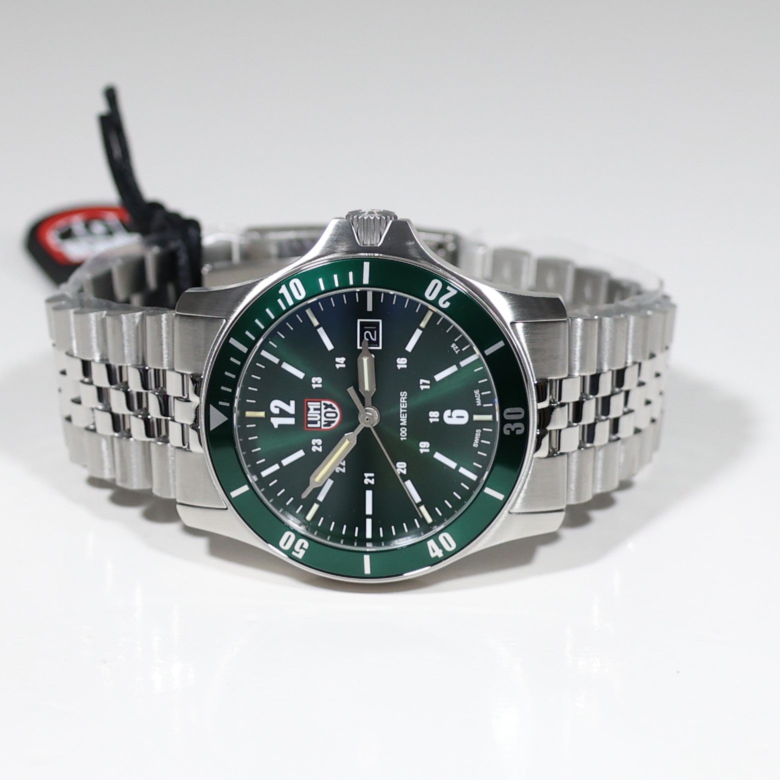 Luminox Sport Timer Green Dial Men's Stainless Steel Watch XS.0917