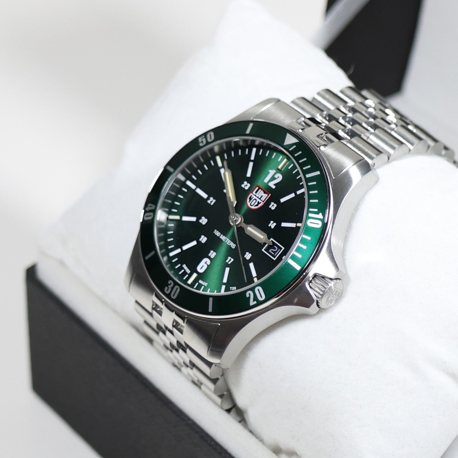 Luminox Sport Timer Green Dial Men's Stainless Steel Watch XS.0917