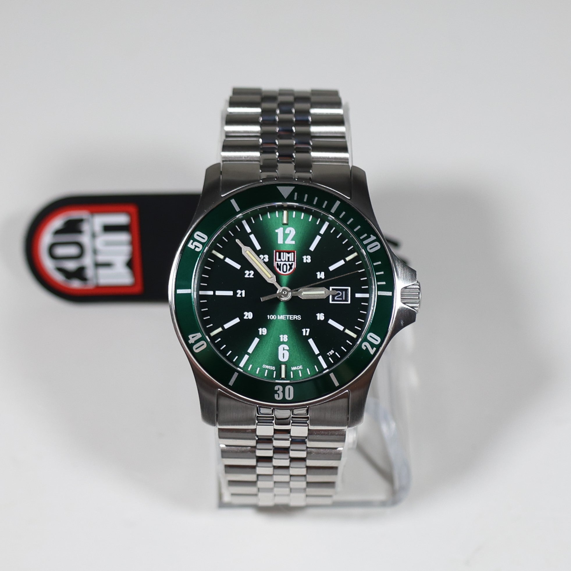 Luminox Sport Timer Green Dial Men's Stainless Steel Watch XS.0917