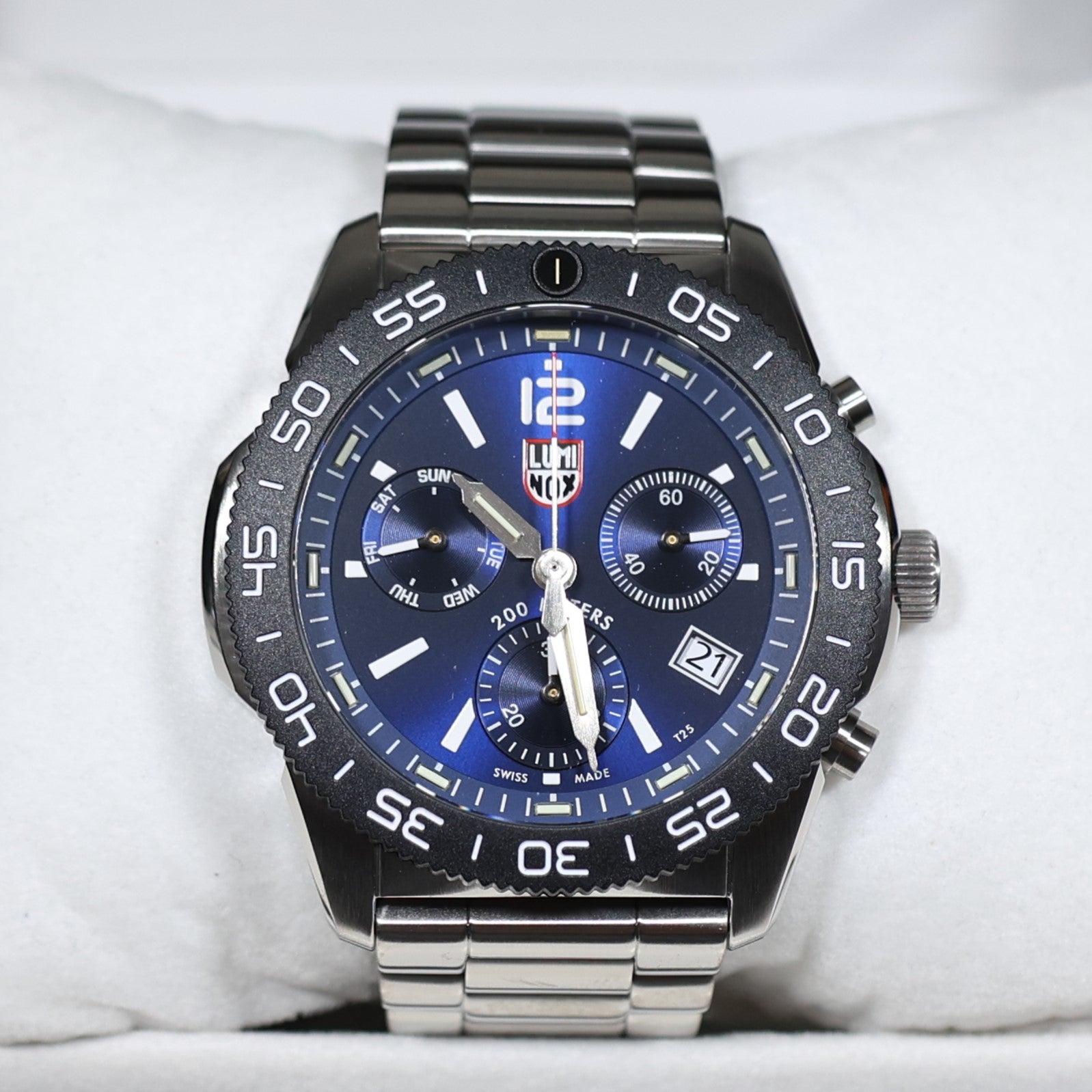 Luminox Pacific Diver Chronograph Men's Stainless Steel Blue Dial Watch XS.3144