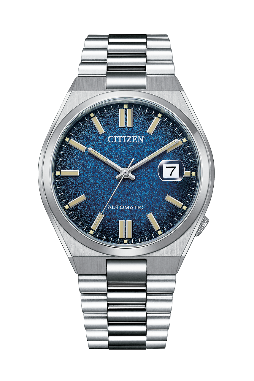 Citizen Tsuyosa Automatic Men's Stainless Steel Blue Gradient Dial Watch NJ0151-