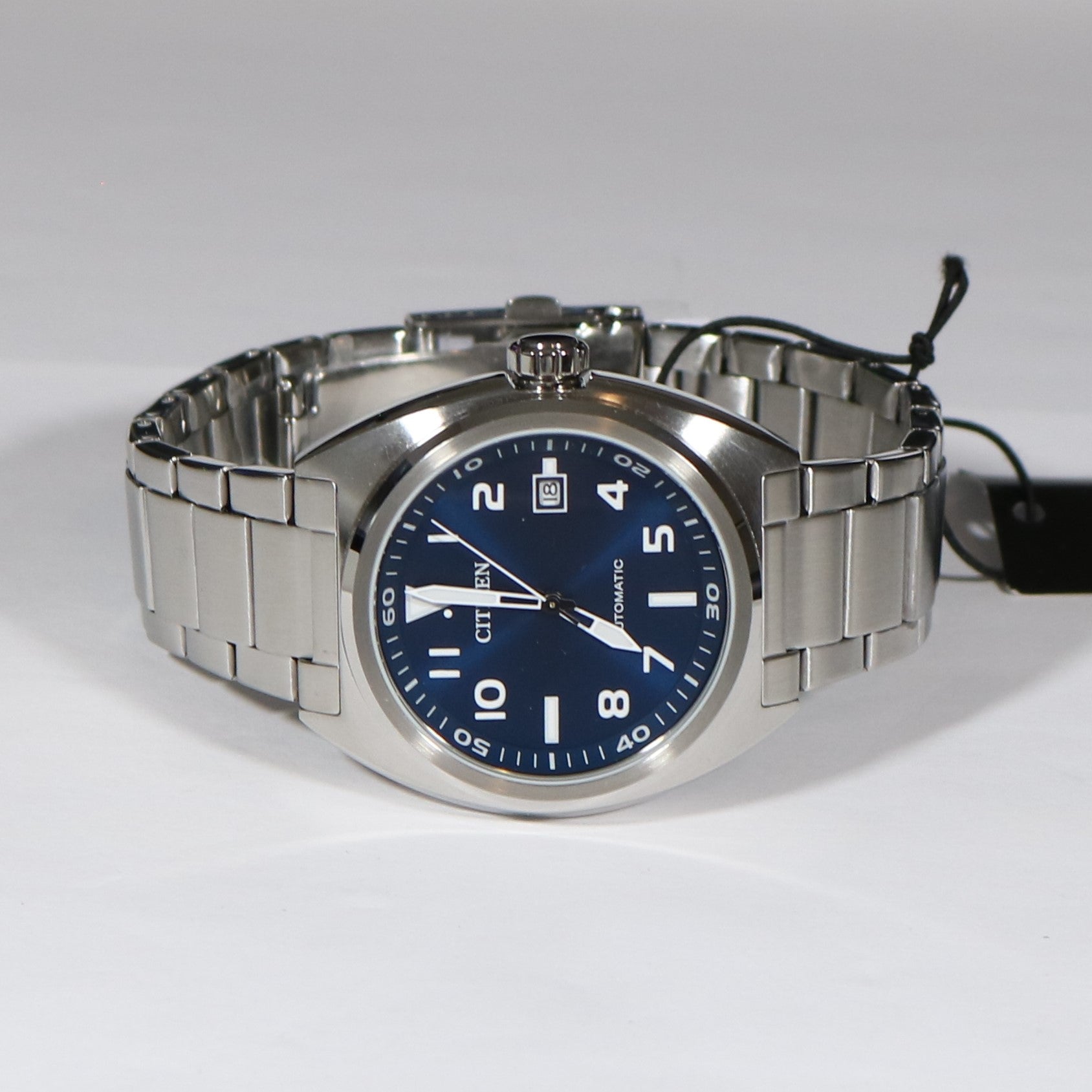 Citizen Automatic Stainless Steel Blue Dial Men's Watch NJ0100-89L