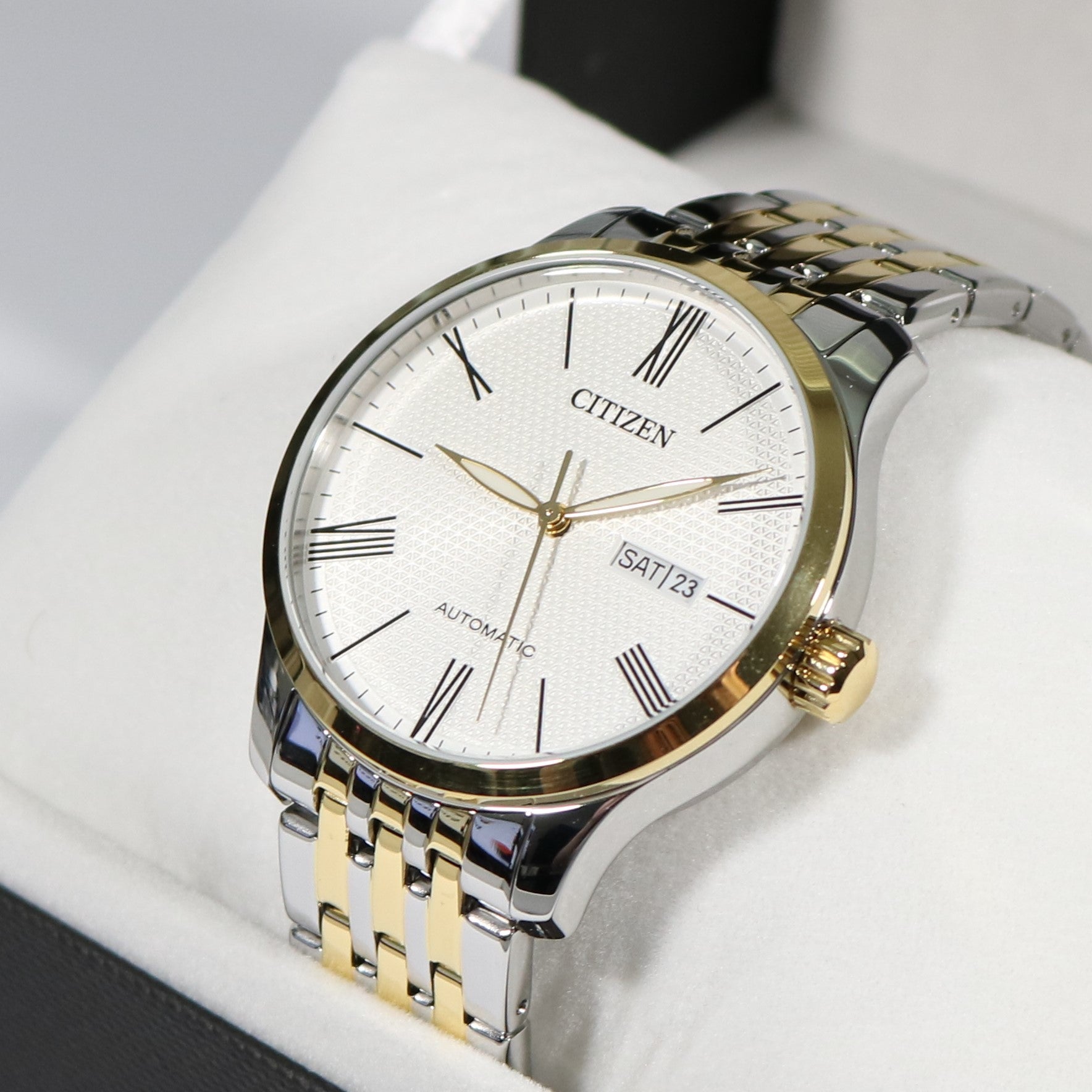 Citizen Automatic Elegant Two Tone Men's Watch NH8354-58A - Chronobuy