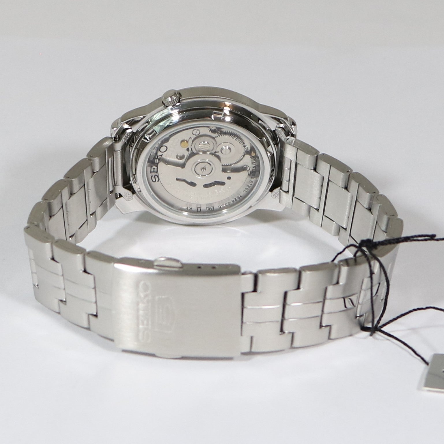 Seiko 5 Stainless Steel Silver Dial Automatic Men's Watch SNKK65K1