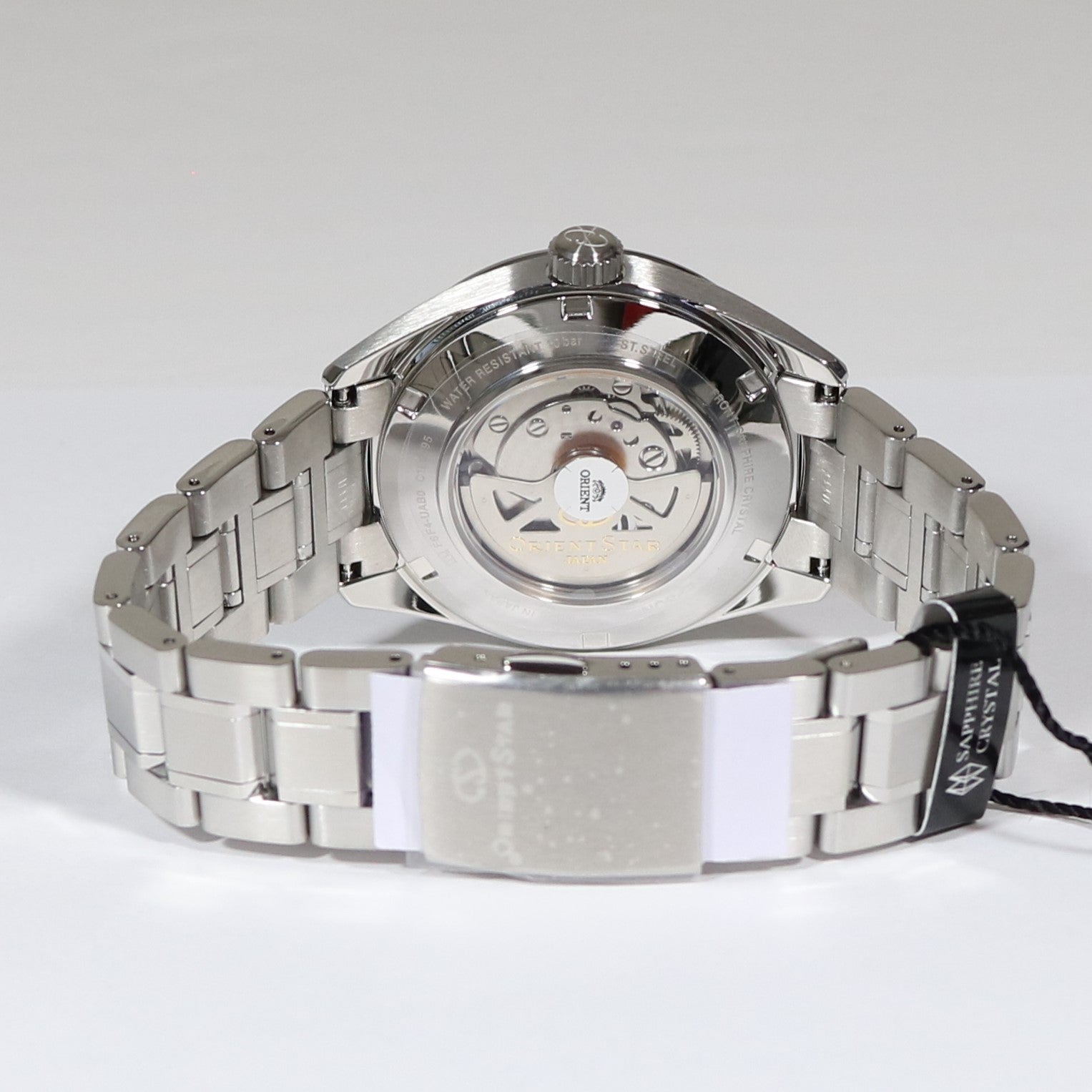 Orient Star Automatic Grey Dial Stainless Steel Men's Watch RE-AV0004N00B