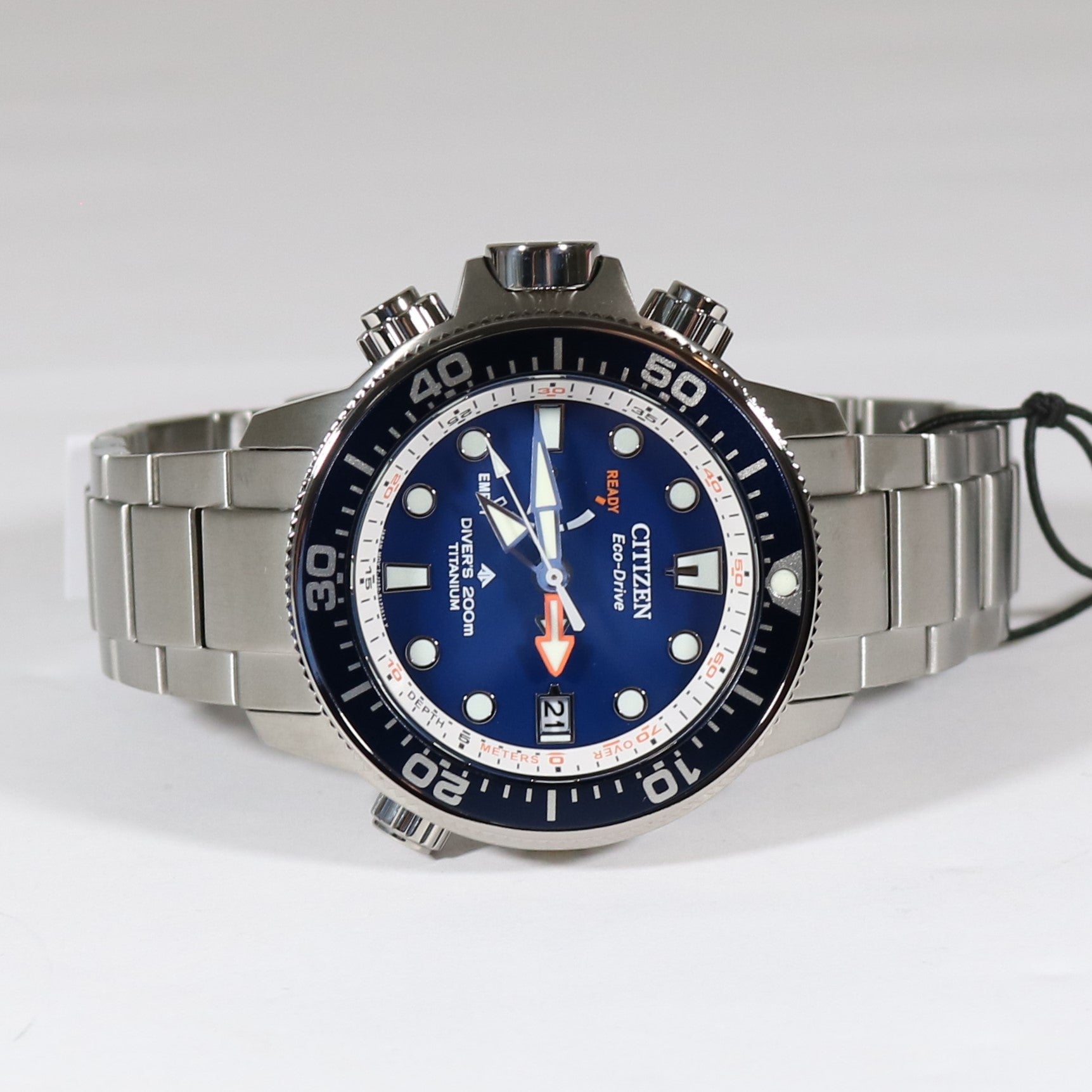 Citizen Eco-Drive Promaster Aqualand Super Titanium Men's Diver Watch BN2041-81L