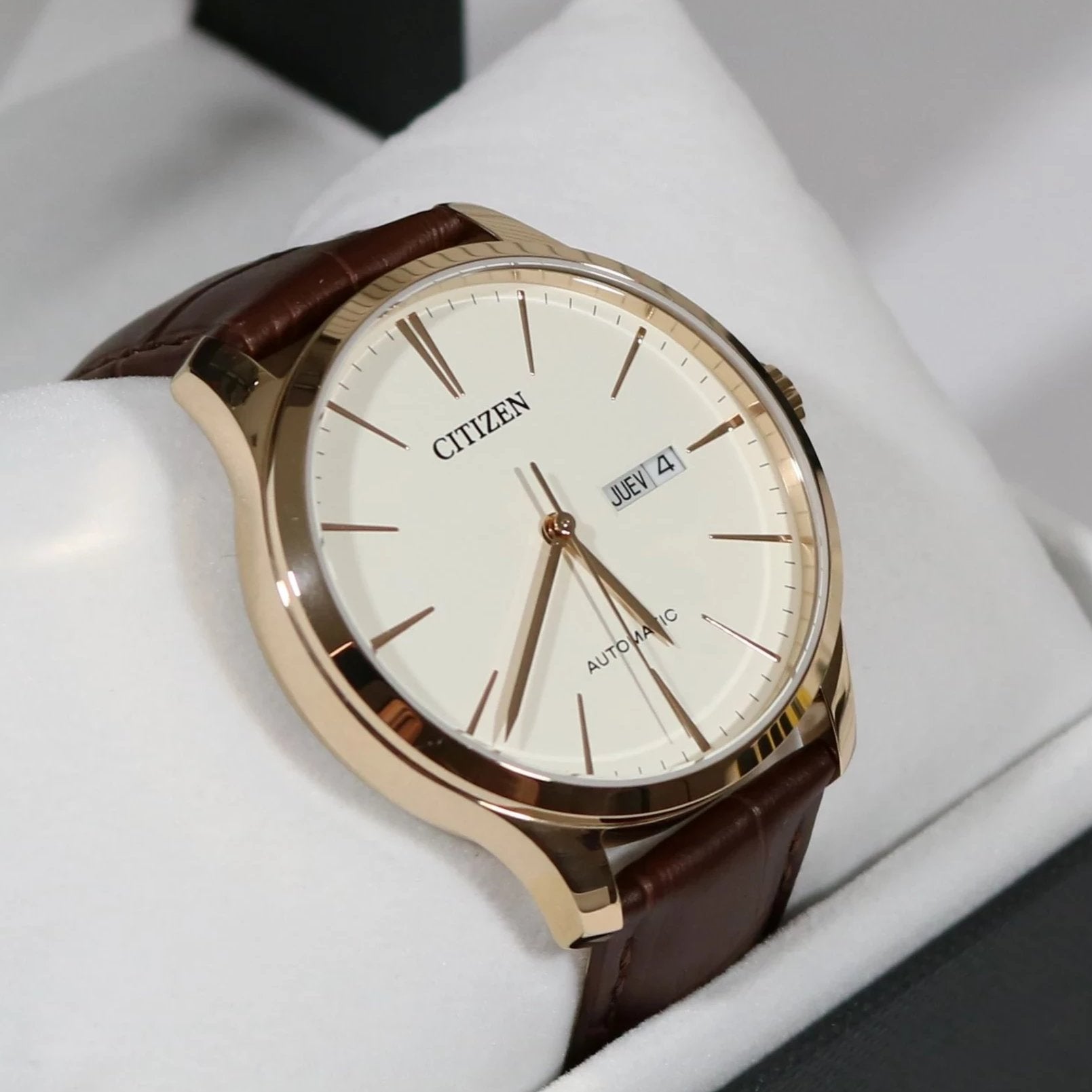 Citizen Men's Automatic Watch With Brown Strap NH8353-18A – Chronobuy