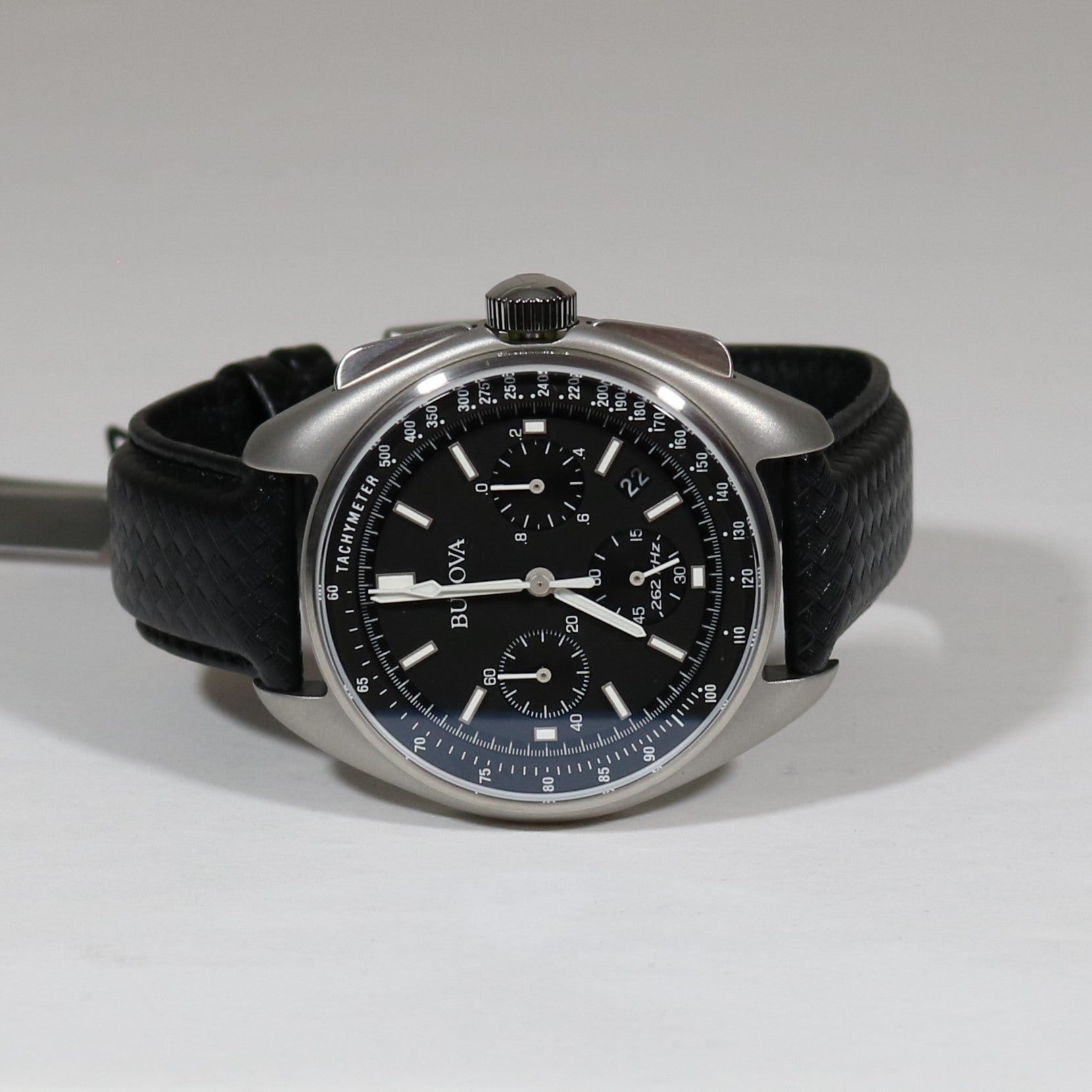 Bulova Special Edition Lunar Pilot Black Dial Chronograph Men's Watch 96B251