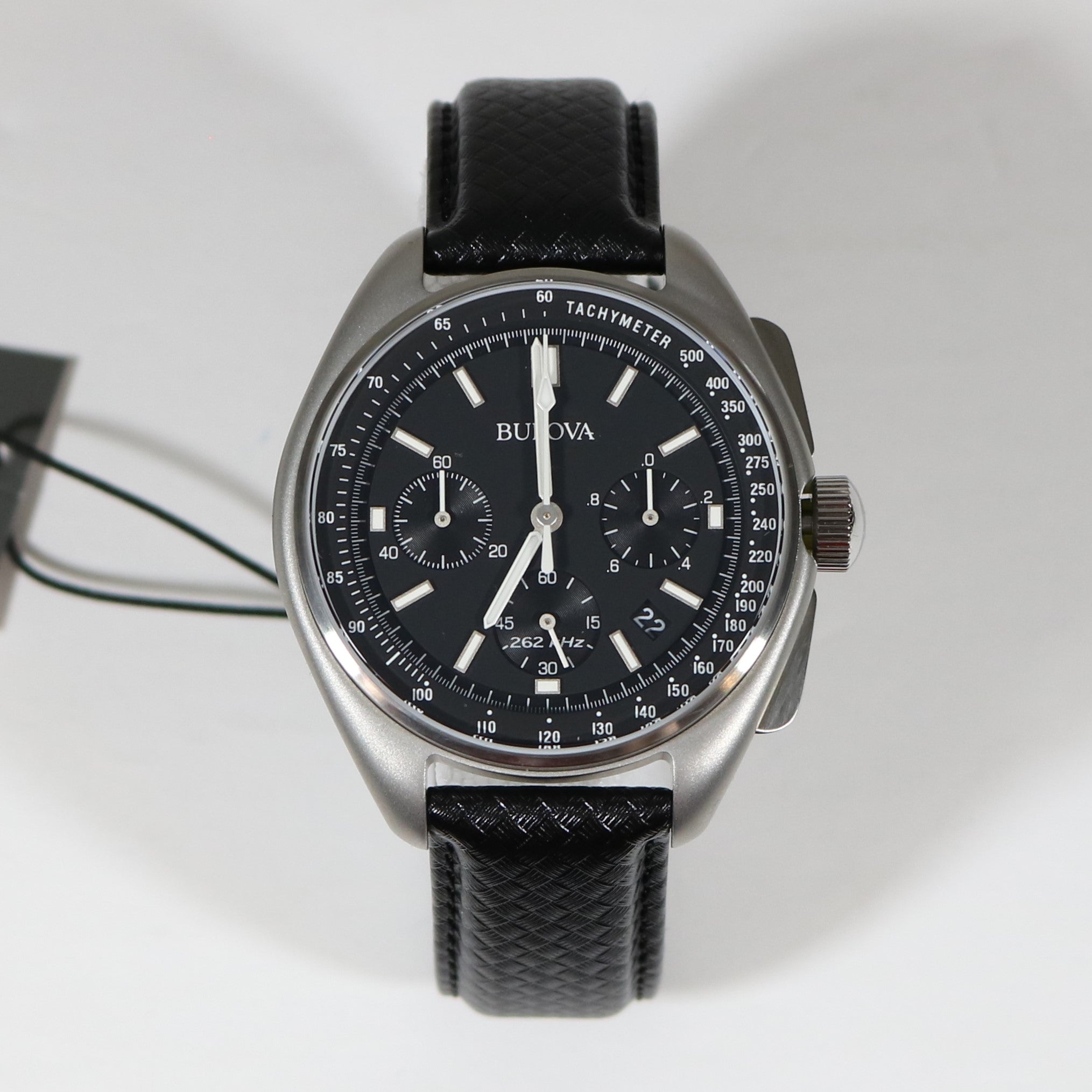 Bulova Special Edition Lunar Pilot Black Dial Chronograph Men's Watch 96B251