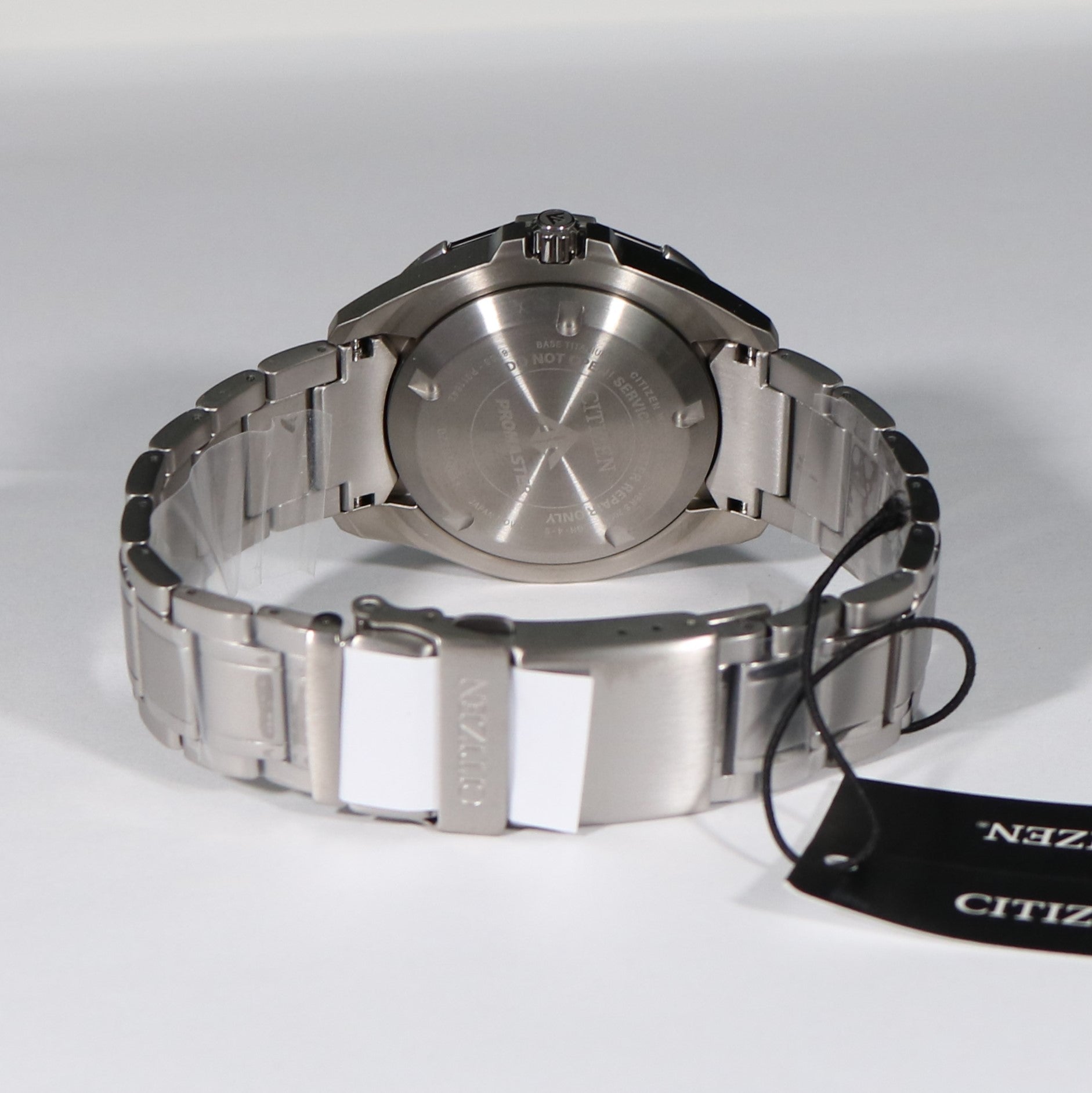 Citizen Promaster Marine Super Titanium Green Bezel Watch NY0071-81E