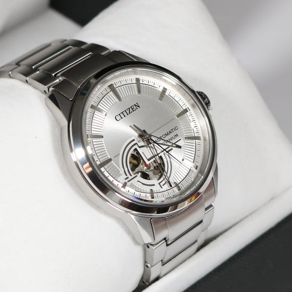 Citizen Super Titanium Automatic White Dial Men s Watch NH9120 88A Chronobuy