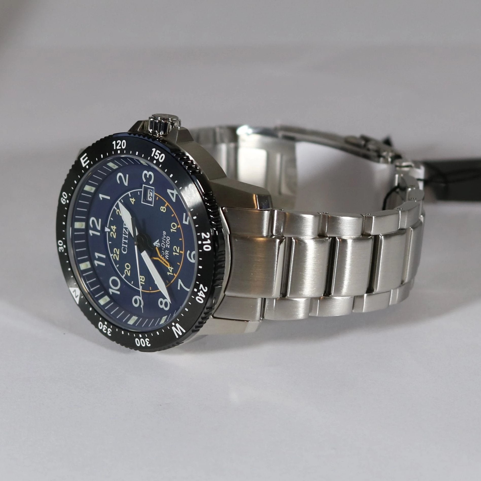 Citizen Eco-Drive Promaster Land GMT Blue Dial Men's Watch BJ7094-59L - Chronobuy