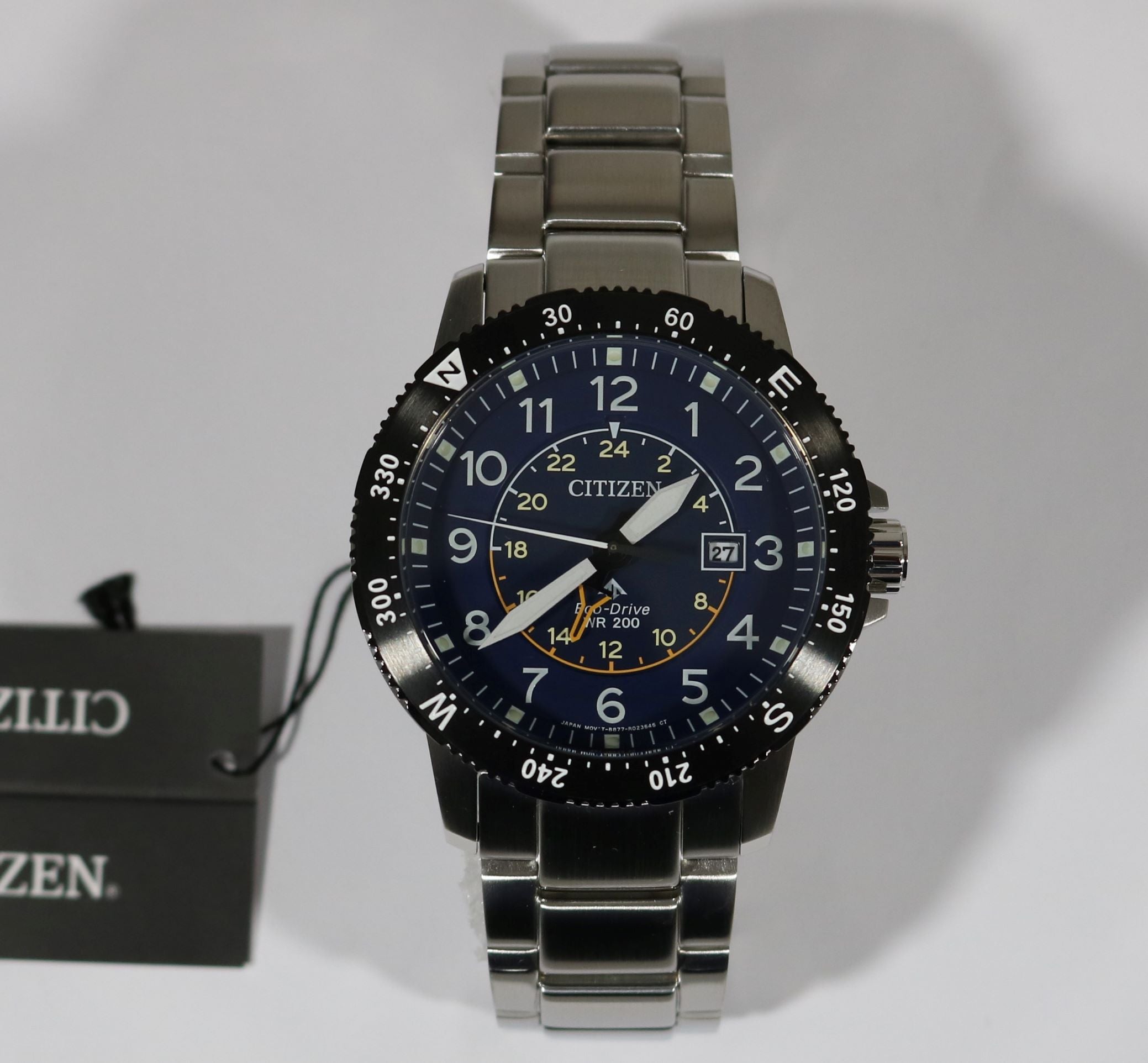 Citizen Eco-Drive Promaster Land GMT Blue Dial Men's Watch BJ7094-59L - Chronobuy