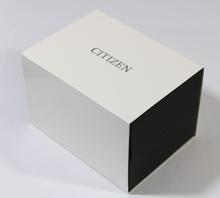 Citizen Men's Eco Drive Brown Leather Strap White Dial Watch BJ6501-28A