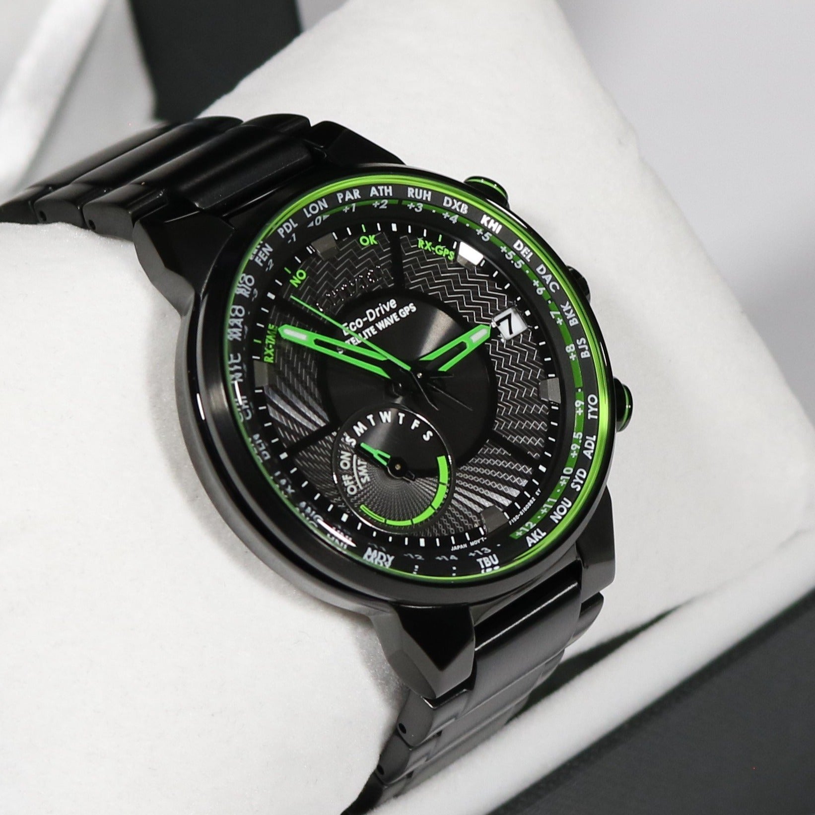 Satellite Wave Eco Drive Set Time Satellite Wave Watches That