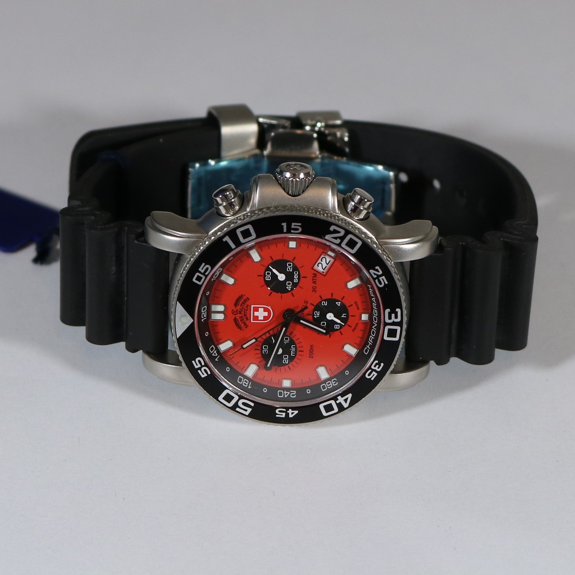 Swiss Military Men's Navy Chronograph Diver Watch SM18331 - Chronobuy