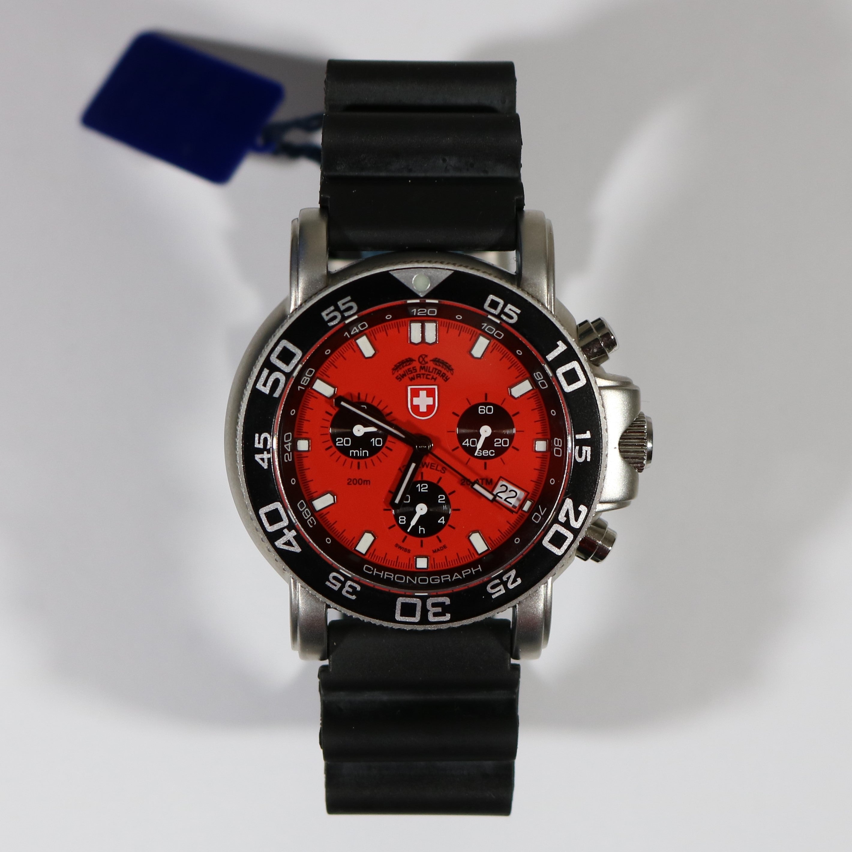 Swiss Military Men's Navy Chronograph Diver Watch SM18331 - Chronobuy