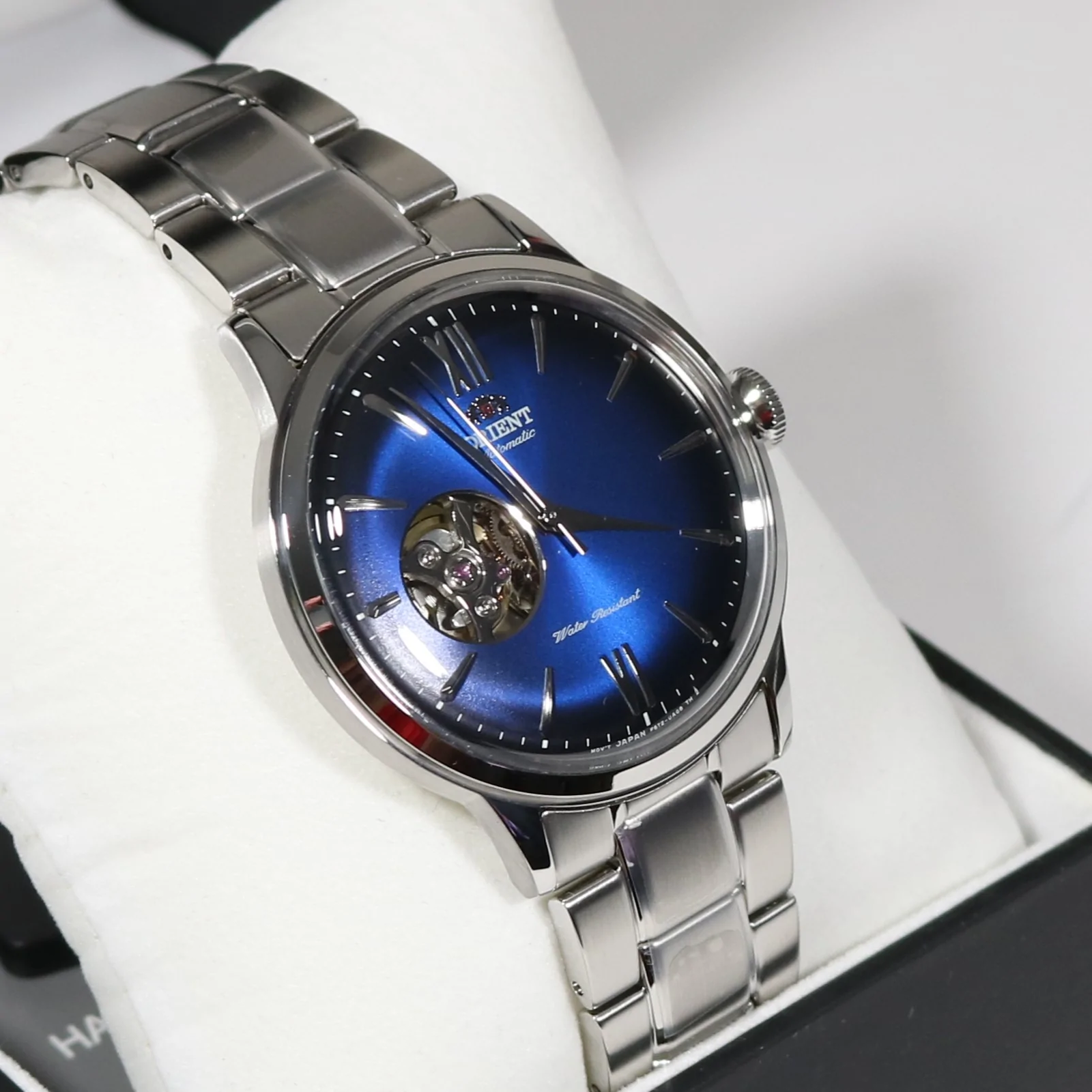 Orient Classic Blue Dial Automatic Stainless Steel Men's Watch RA-AG0028L10B