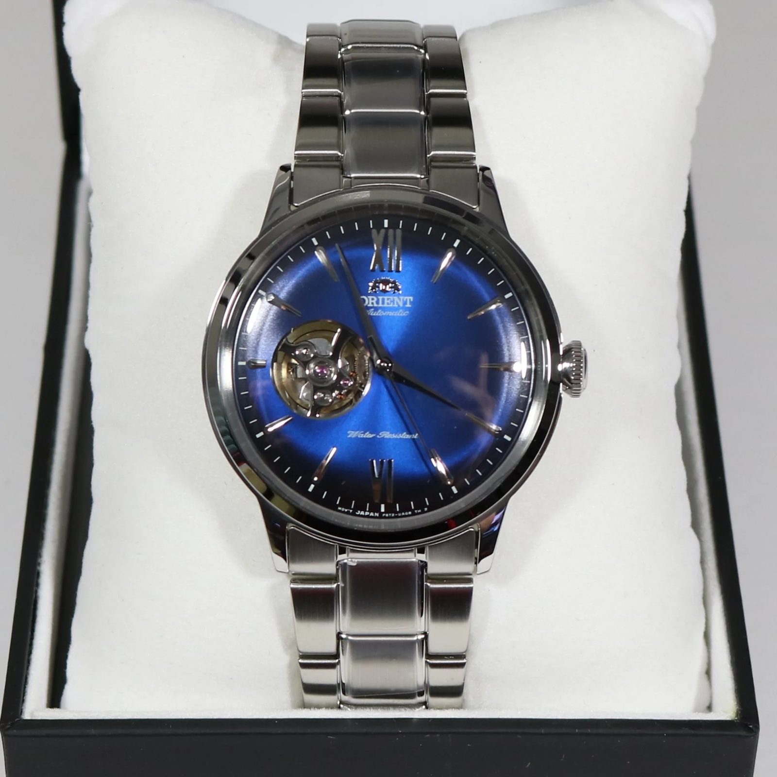 Orient Classic Blue Dial Automatic Stainless Steel Men's Watch RA-AG0028L10B
