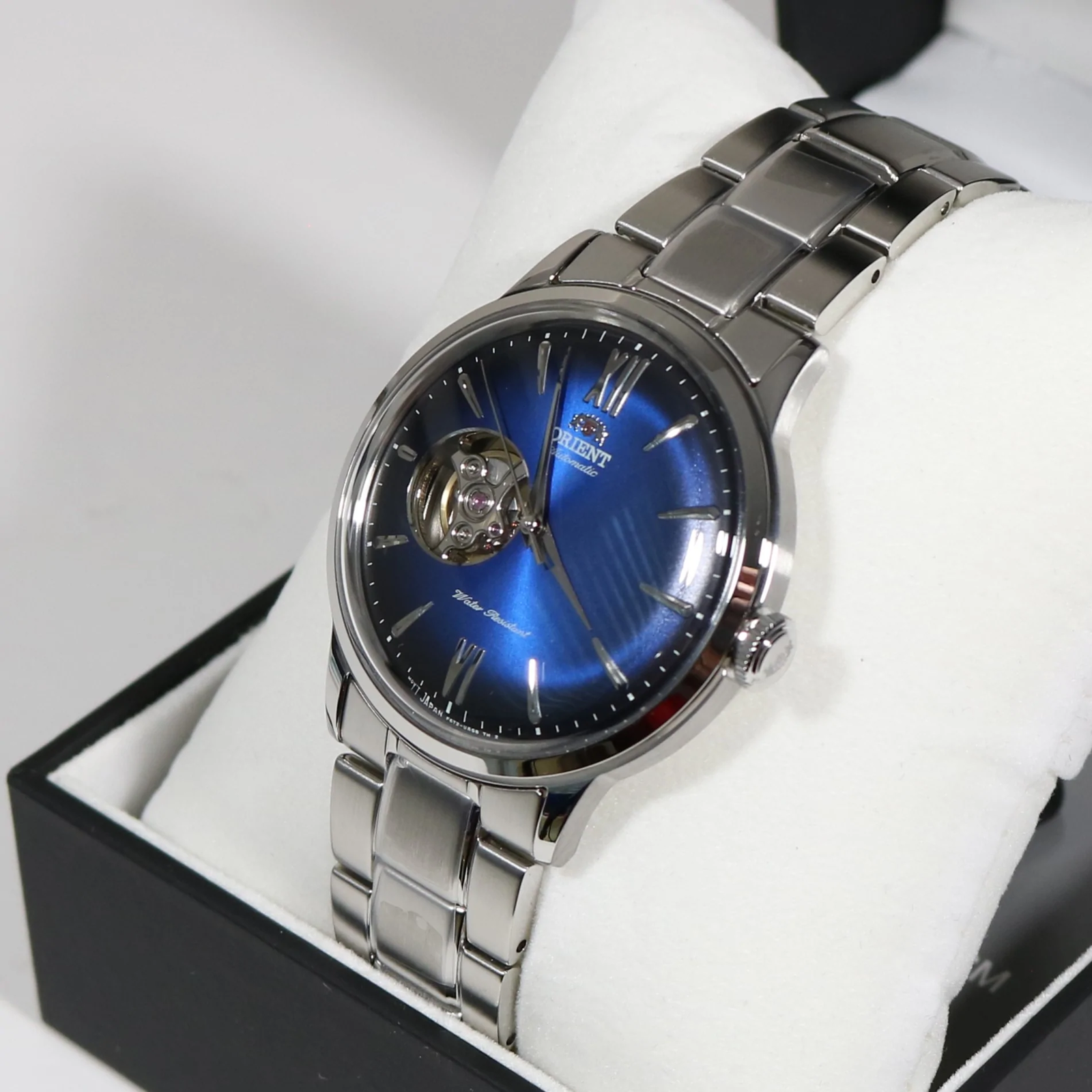 Orient Classic Blue Dial Automatic Stainless Steel Men's Watch RA-AG0028L10B