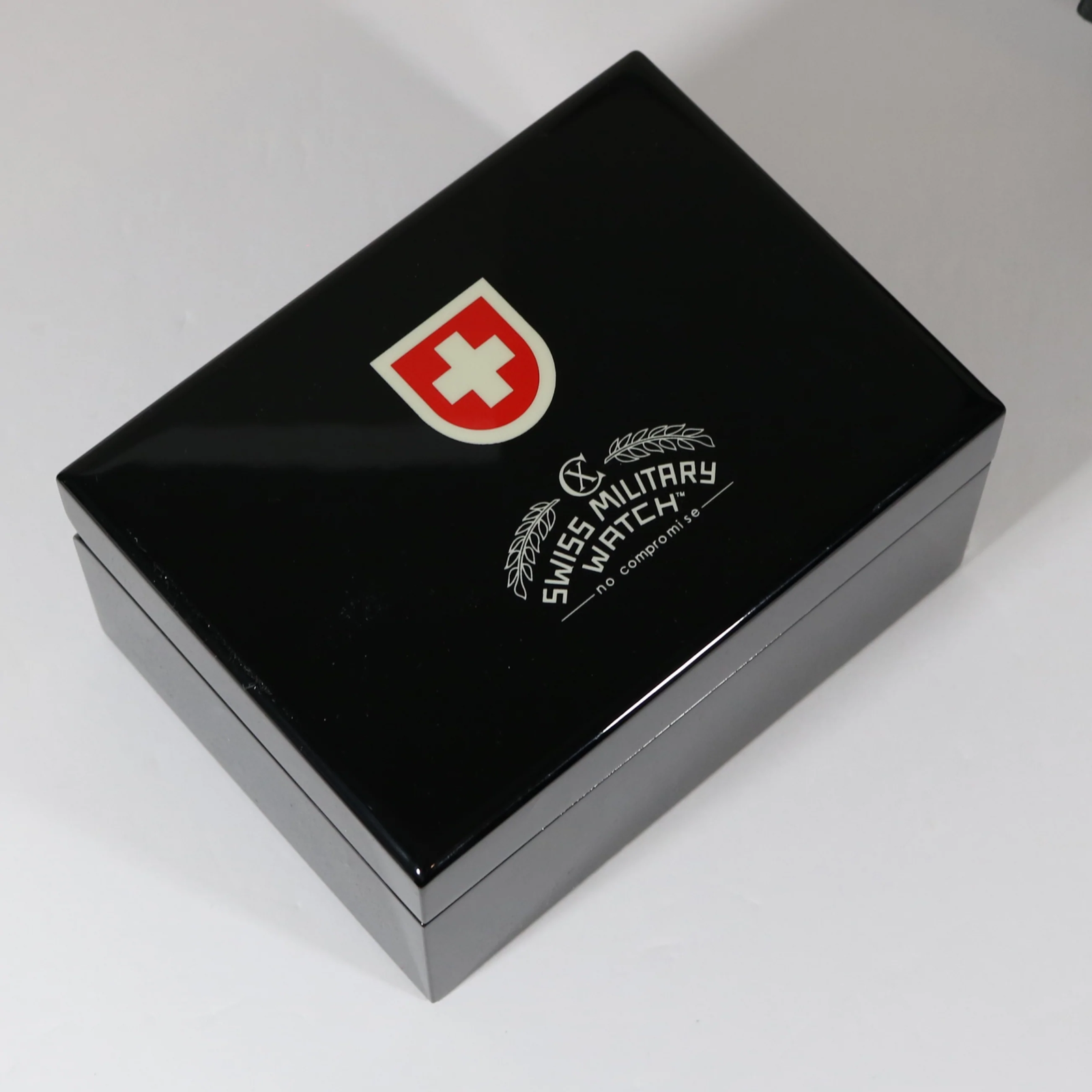 Swiss Military CX Paratrooper Titanium Blue Dial Men's Chronograph Watch SM1837