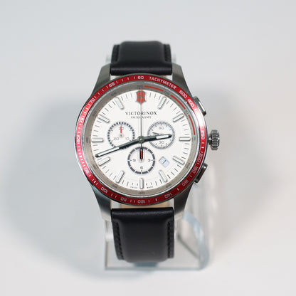 Victorinox Alliance Men's Sport Chronograph White Dial Watch 241819 - Chronobuy
