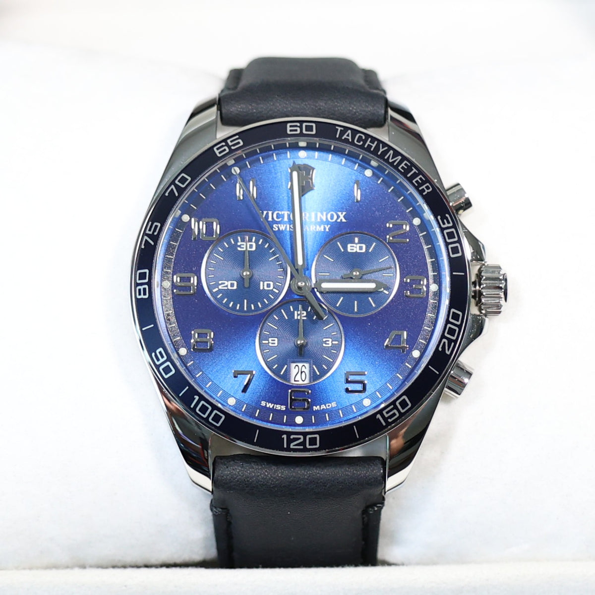 Victorinox Fieldforce Men's Blue Dial Chronograph Quartz Watch 241929